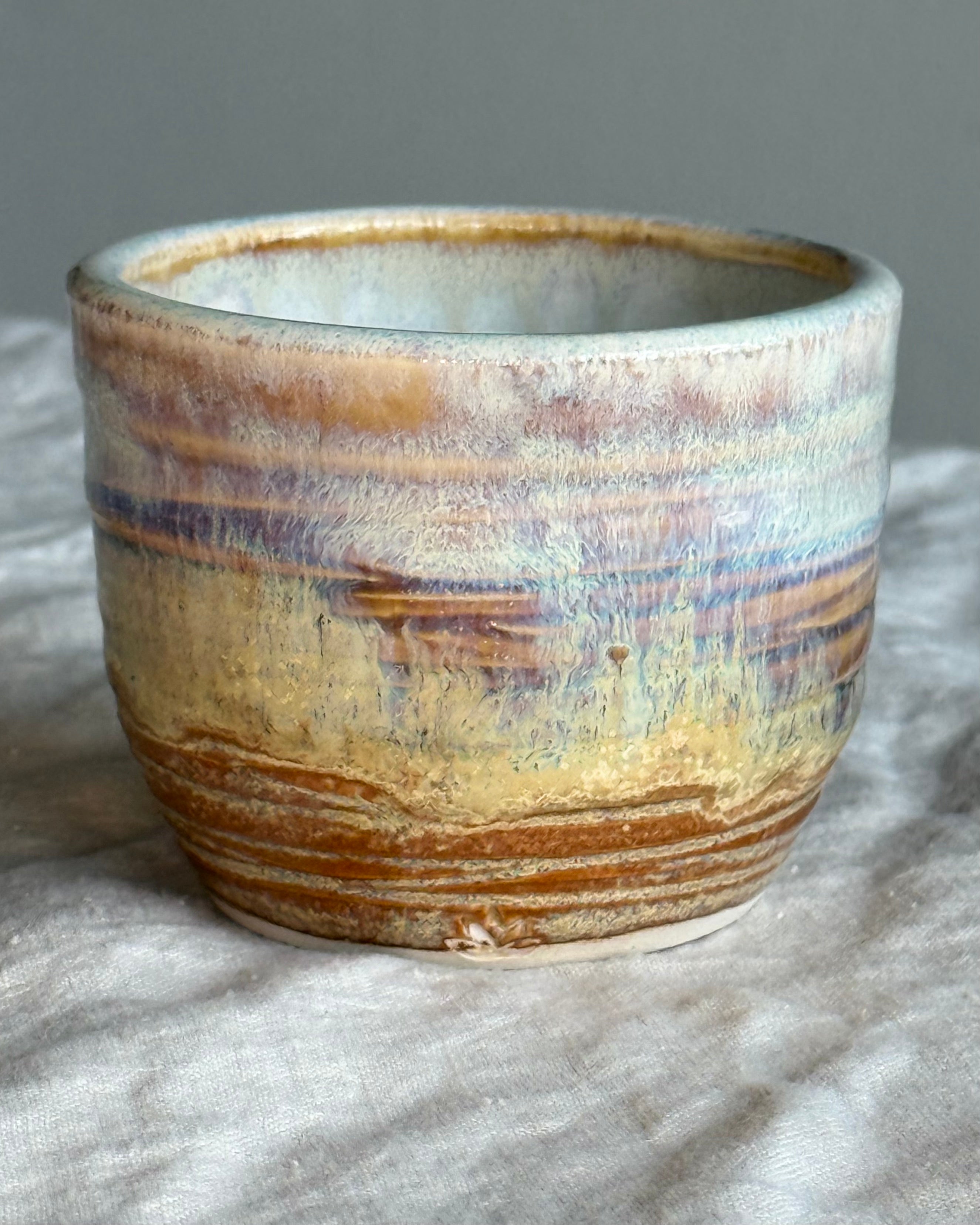 Ceramic Tumbler | Wheel Thrown Ceramic Cup | 250ml | 8oz | Australian Pottery