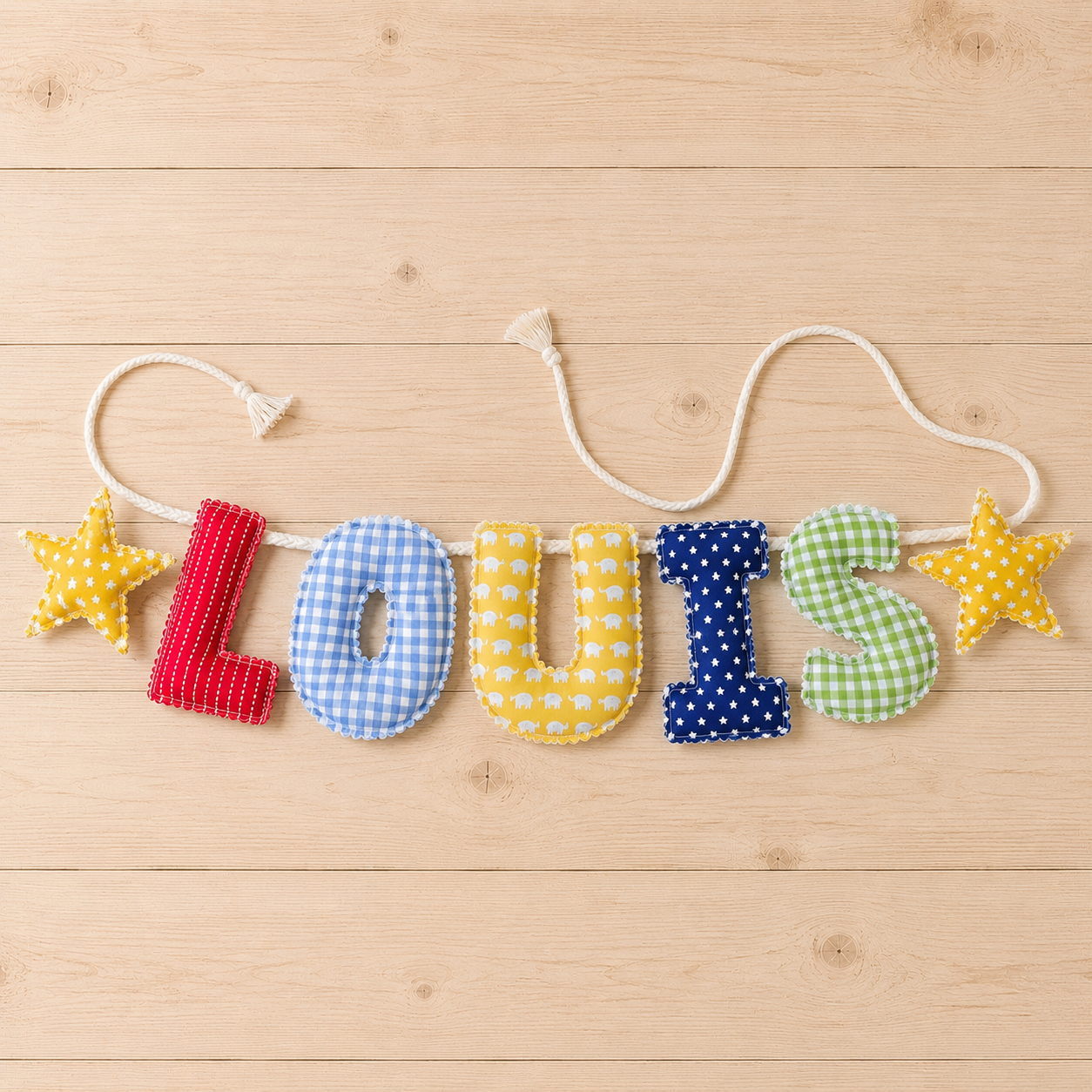 Personalised Handmade Bunting – Custom Name Banner