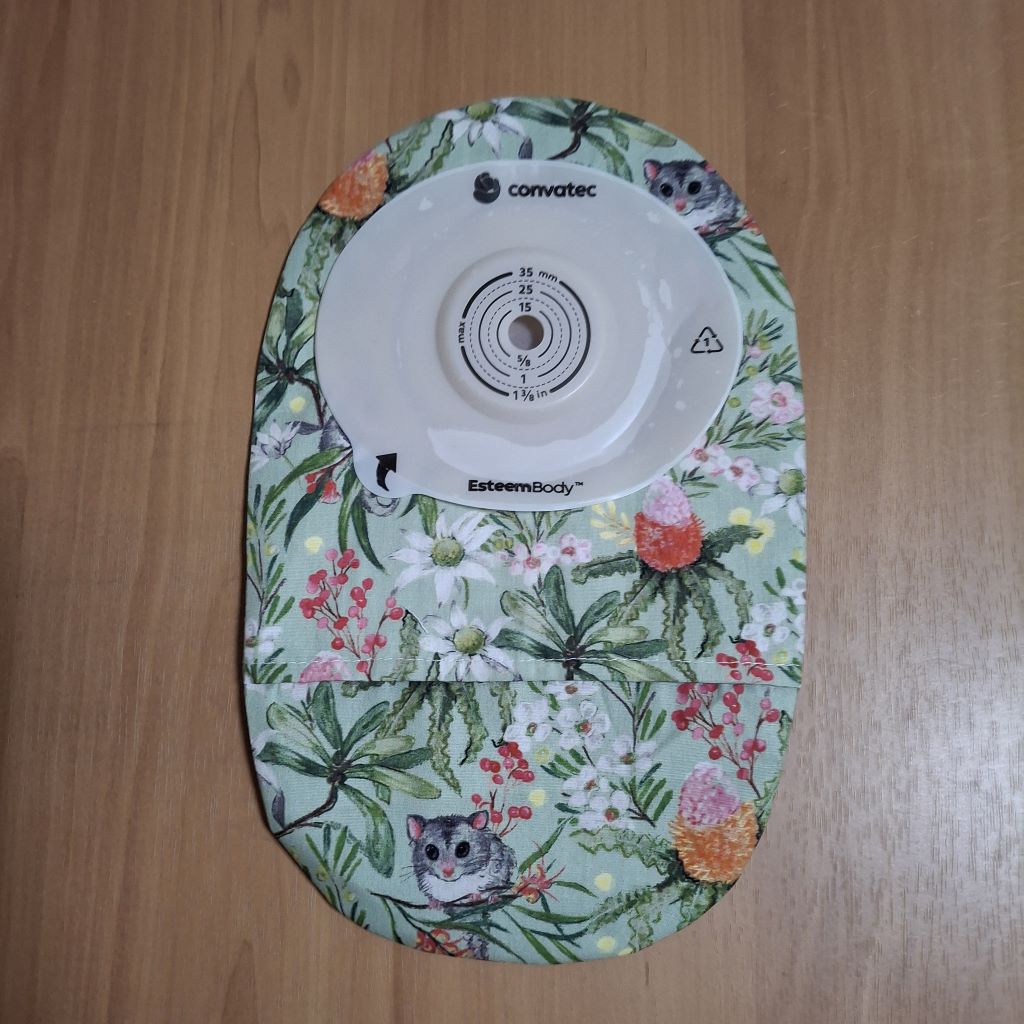 STOMA BAG COVER LARGE  Suitable for Ileostomy, Colostomy, Urostomy