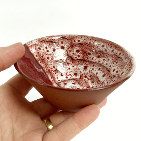 Ceramic Everyday Bowl in 'Drift' and 'Sienna' Glazes