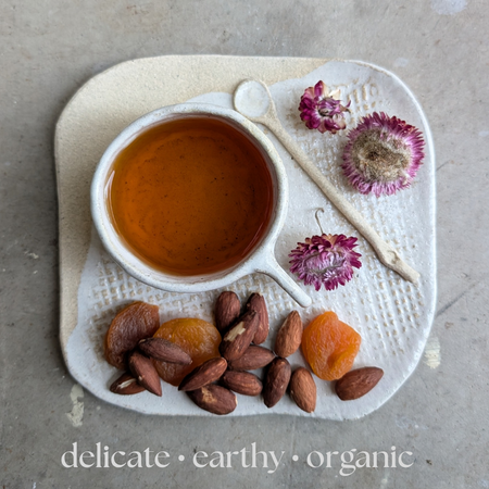 Handmade Ceramic Tea & Treat Set | delicate • earthy • organic