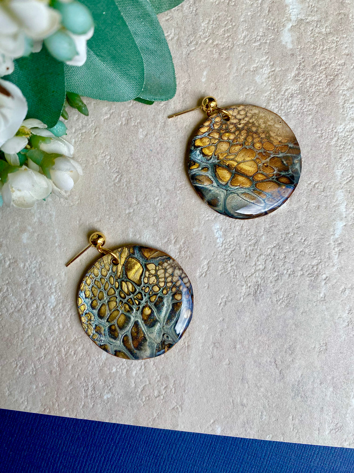 Cafe Latte Collection Dangle Earrings