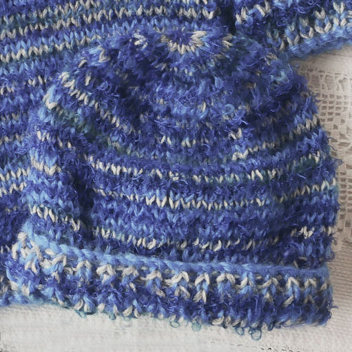 Jumper/pullover & beanie. Handmade, Size 00, free shipping