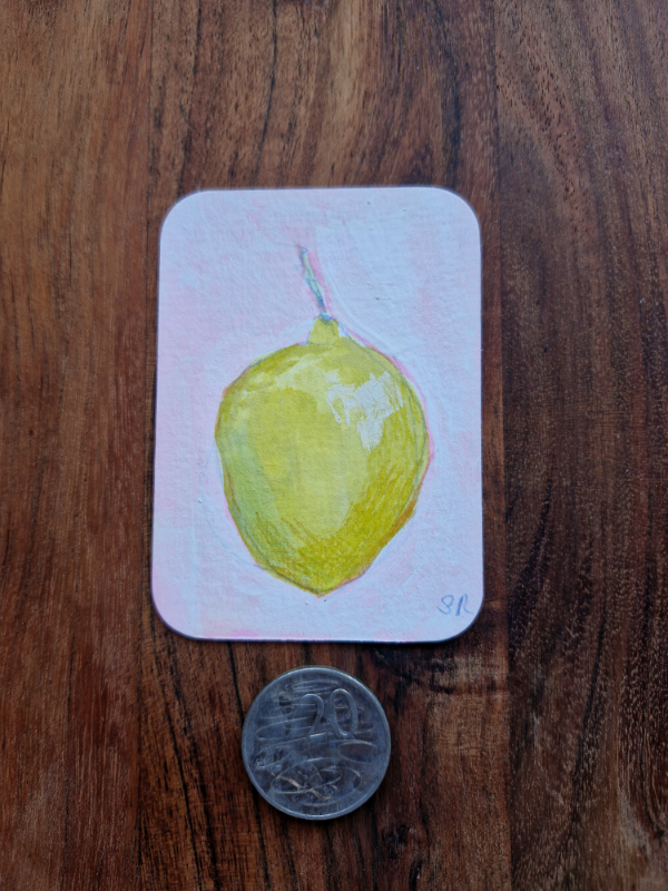May ACEO Art Drop: Lemon lime and bitters