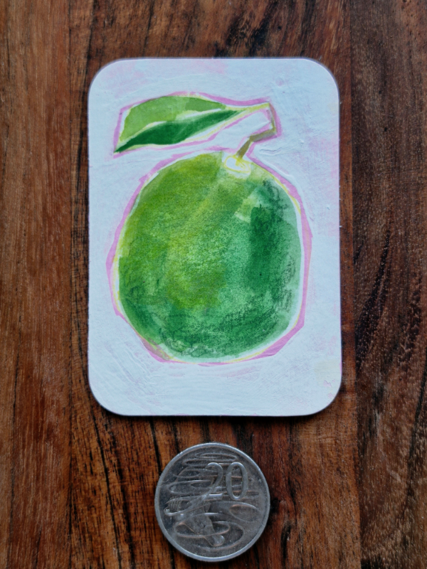 May ACEO Art Drop: Lemon lime and bitters