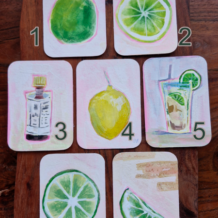 May ACEO Art Drop: Lemon lime and bitters