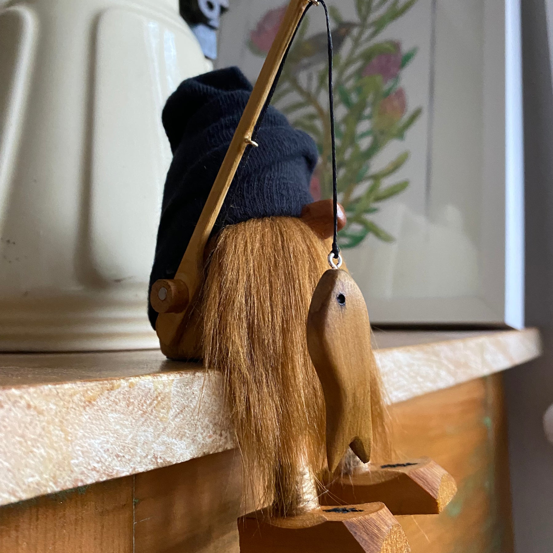 Handmade Timber Fisherman