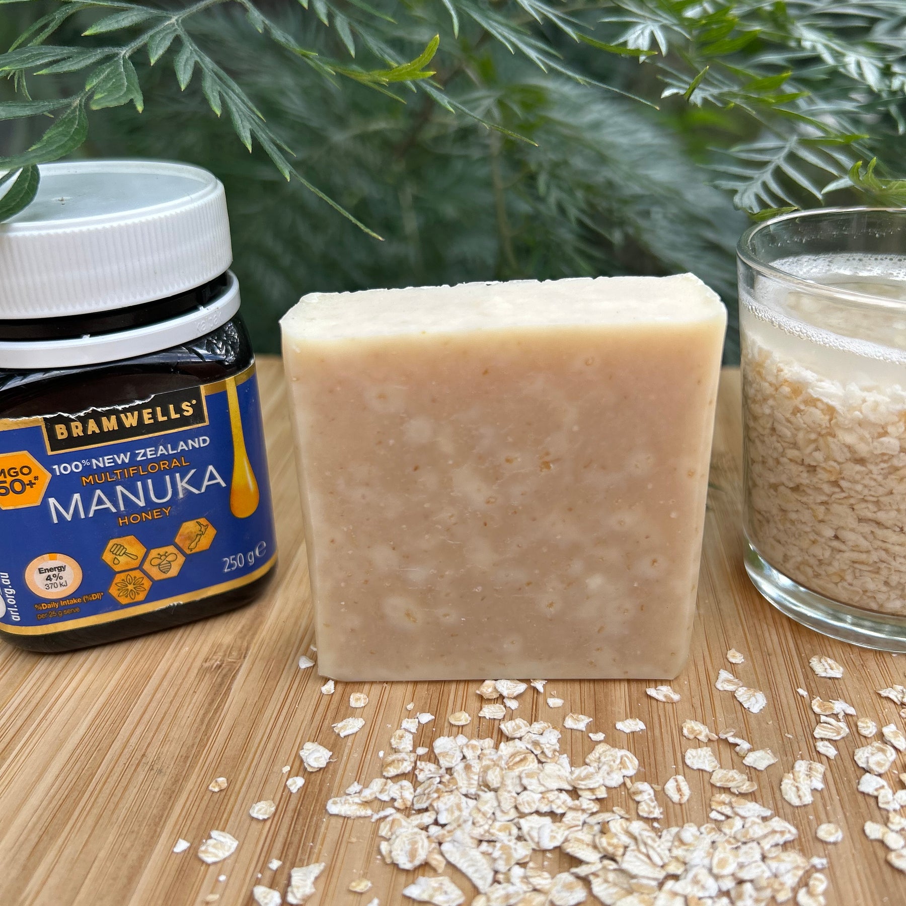 Natural Tallow Soap | Organic Oats | Handmade Soap for Sensitive Skin