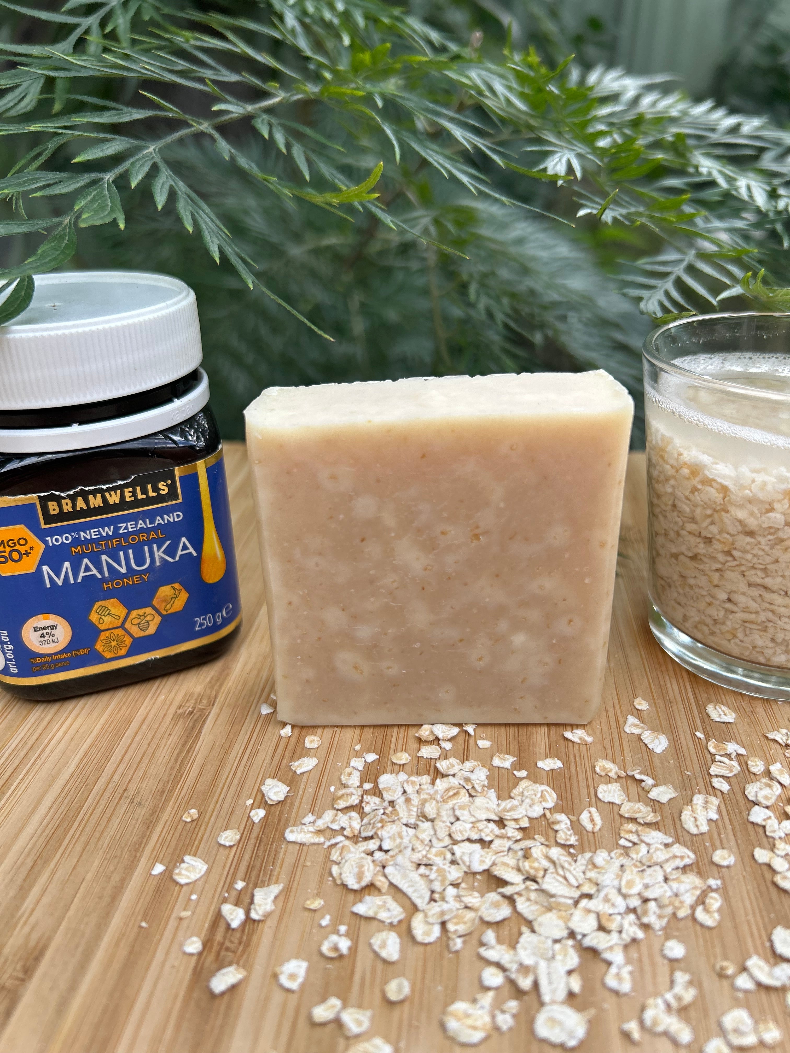 Natural Tallow Soap | Organic Oats | Handmade Soap for Sensitive Skin