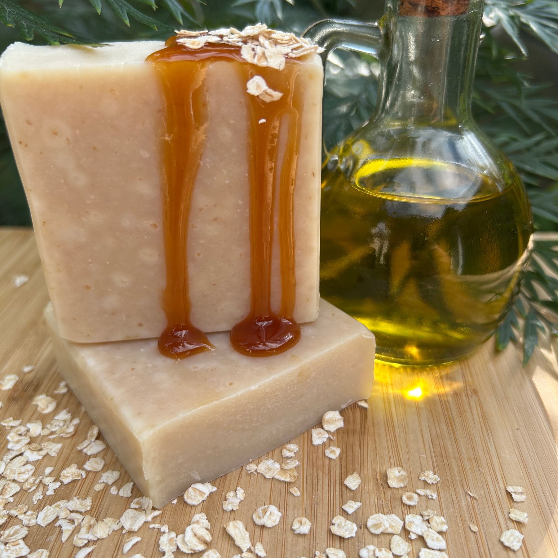 Natural Tallow Soap | Organic Oats | Handmade Soap for Sensitive Skin