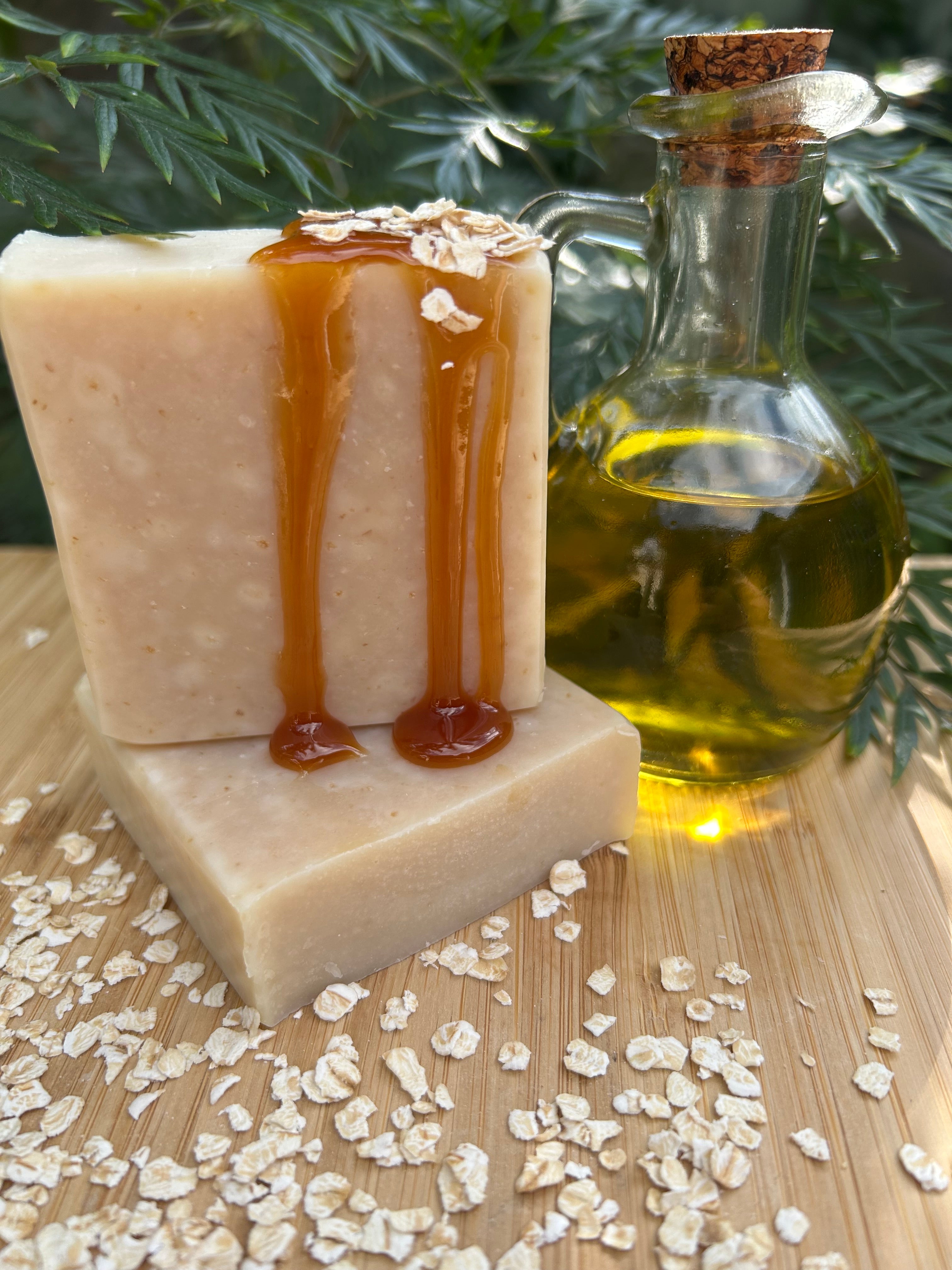 Natural Tallow Soap | Organic Oats | Handmade Soap for Sensitive Skin