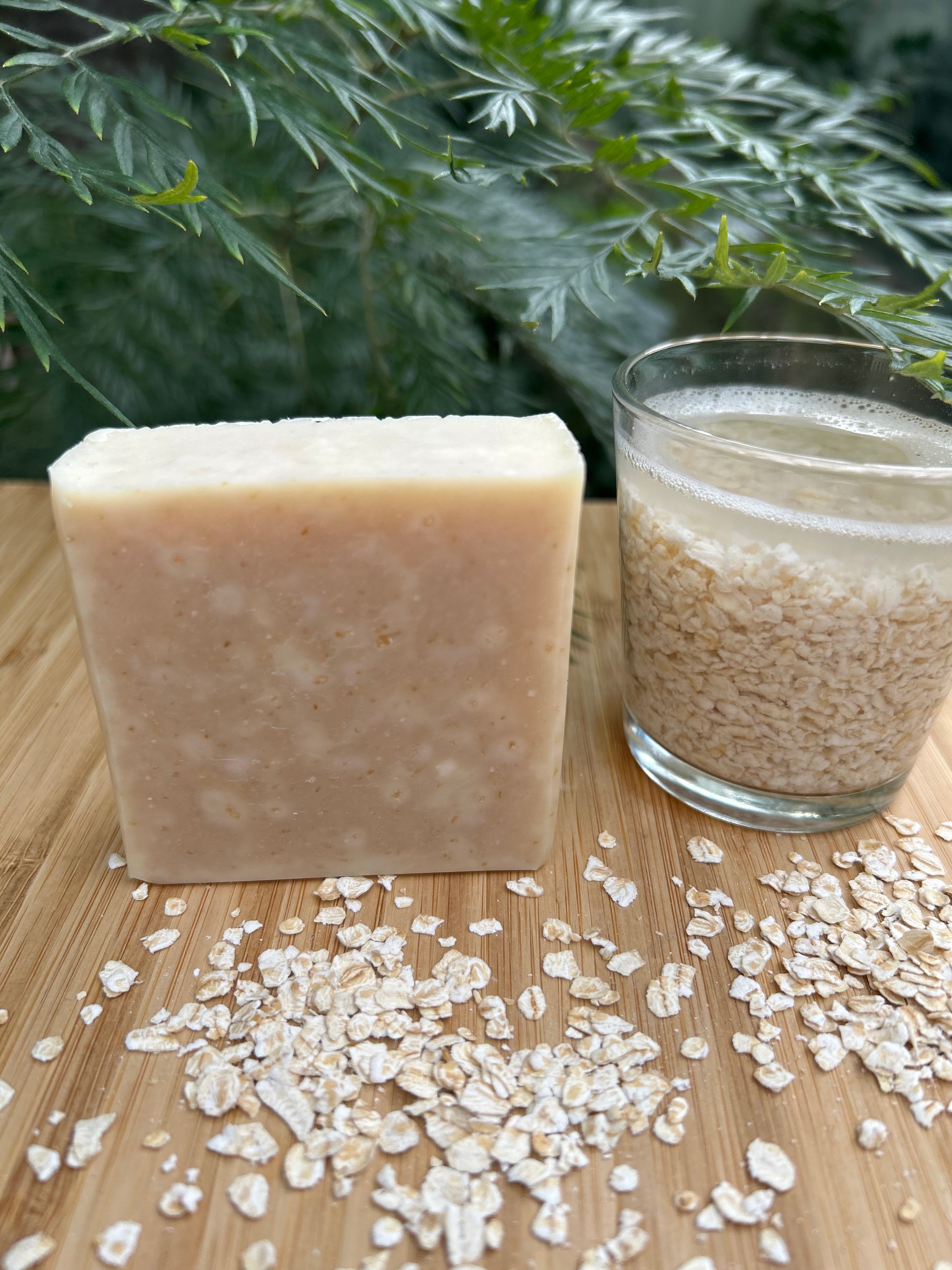 Natural Tallow Soap | Organic Oats | Handmade Soap for Sensitive Skin