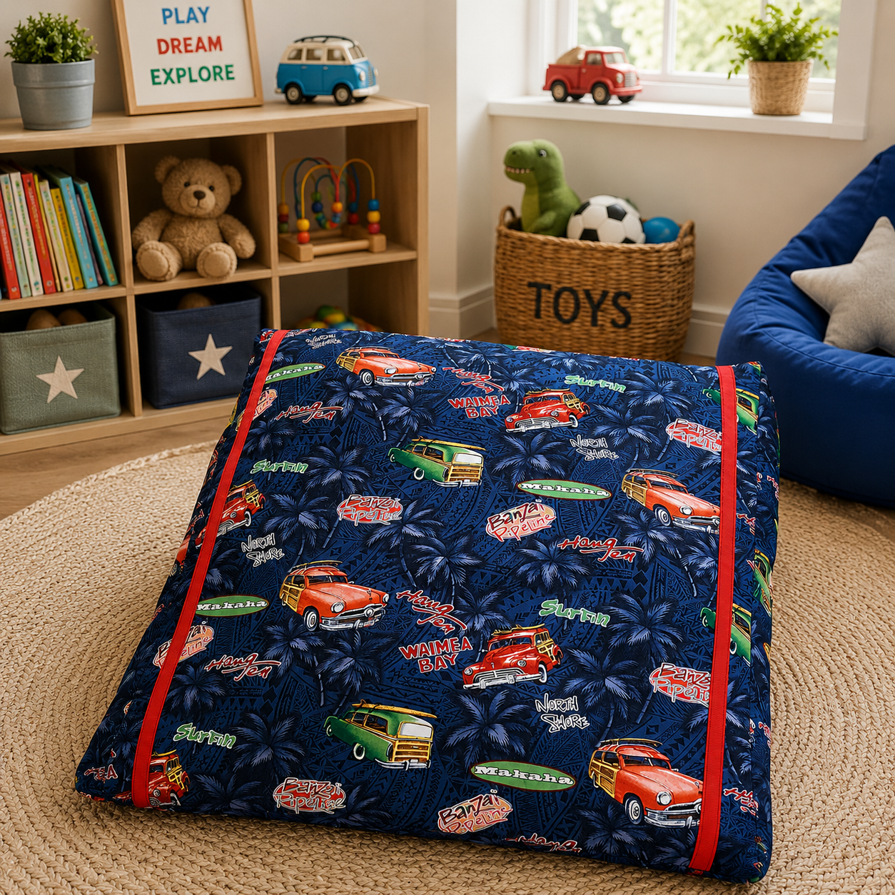 "A"-Kids Play Cushion x 3 Different Designs
