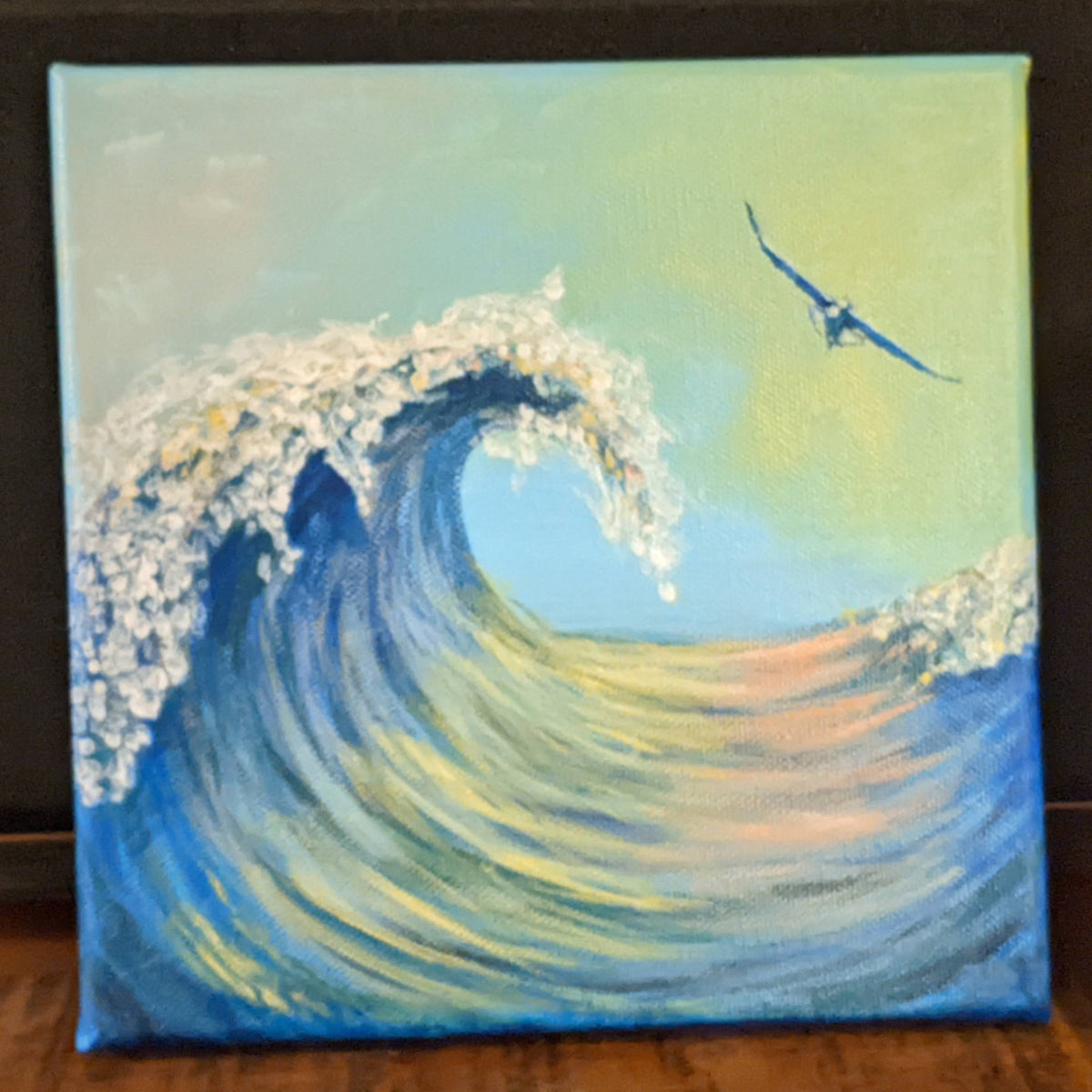 'By The Sea' Original Hand-Painted Wall Art
