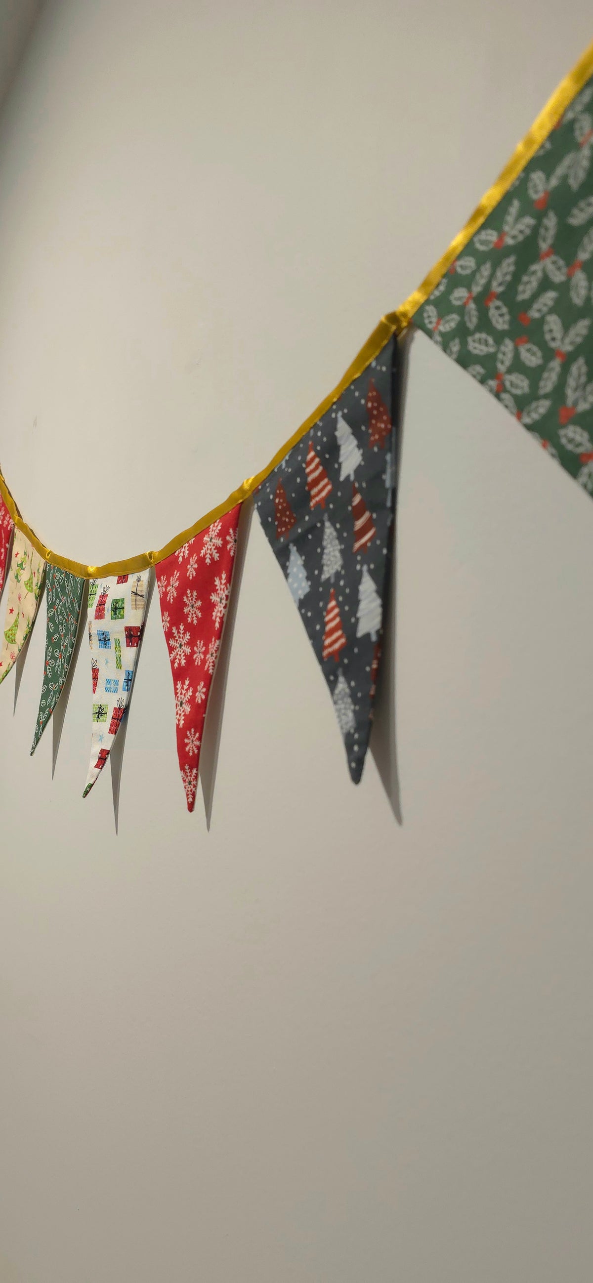 Unique Christmas Bunting: Handmade Holiday Keepsake