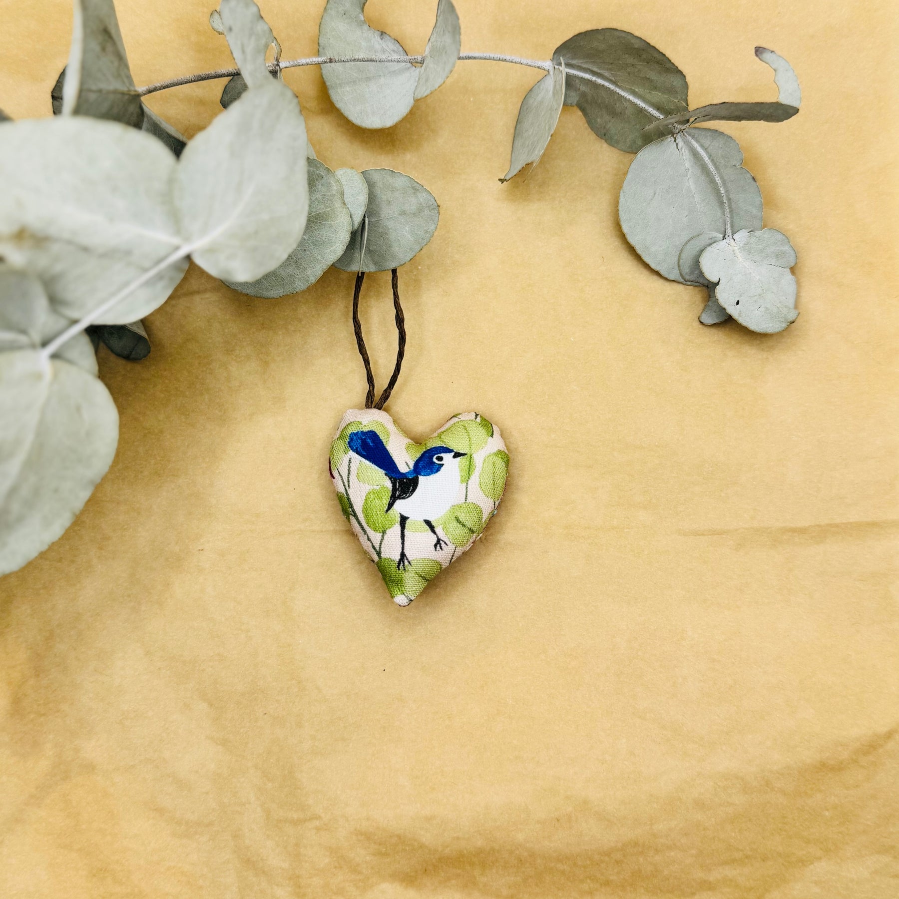 Handmade Superb Fairy Wren Hearts