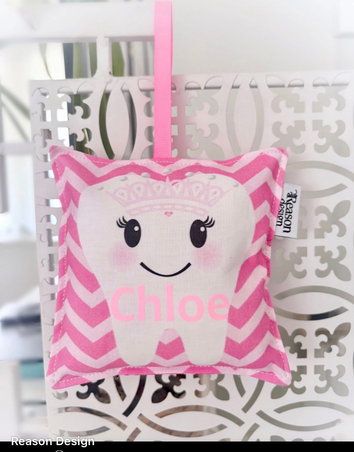 Personalised tooth fairy pillow- lots of colours