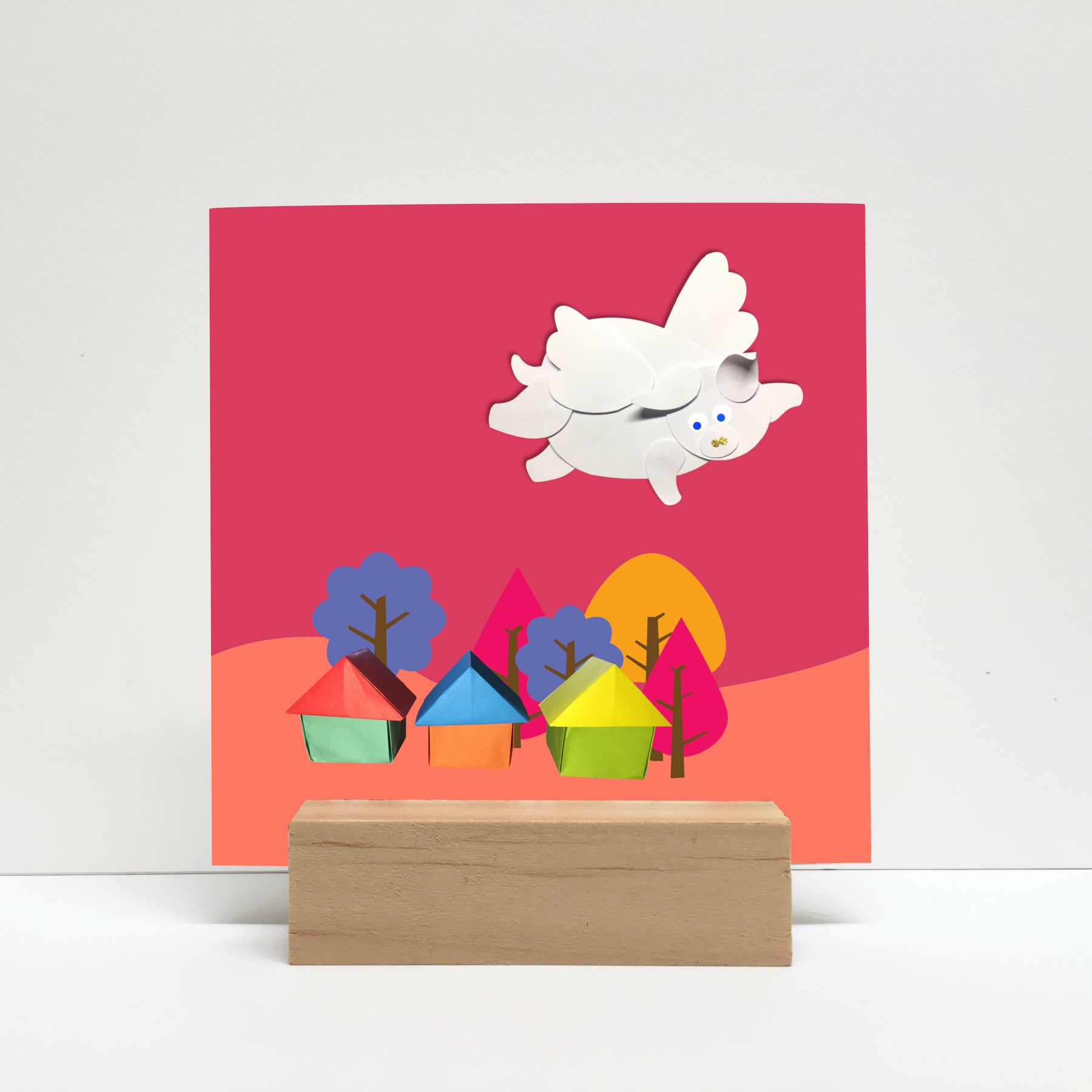 cute flying pig