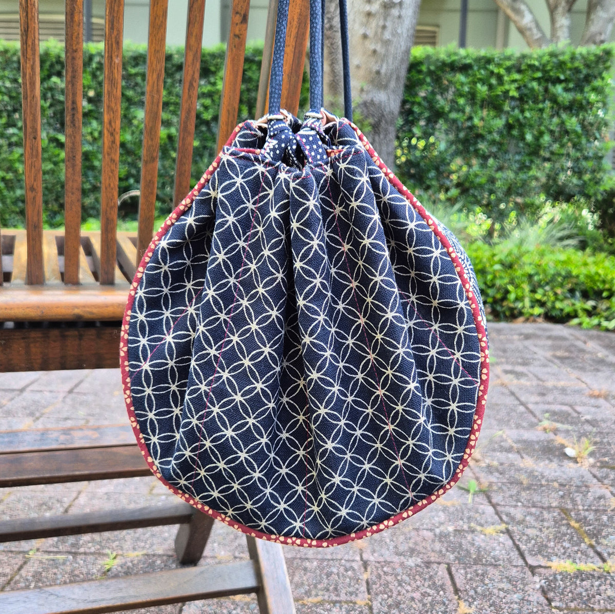 Large Knitting Project Bag – Convertible Shoulder Bag