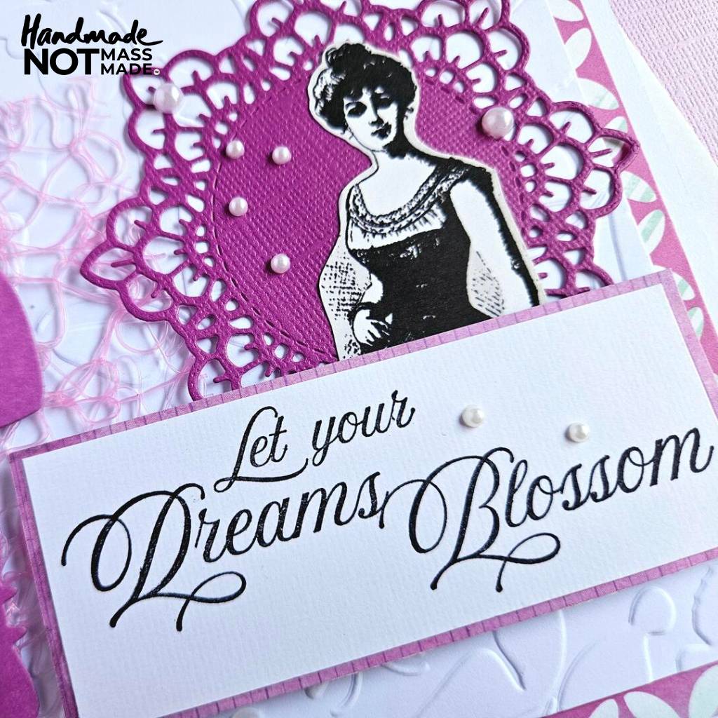 "Let your dreams blossom", all occasion, greeting card