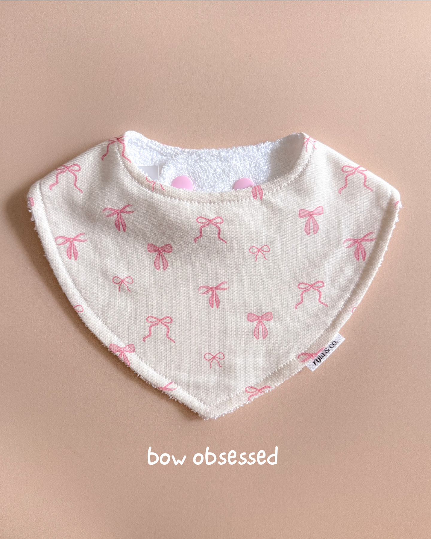 Baby Bib - Bow Obsessed