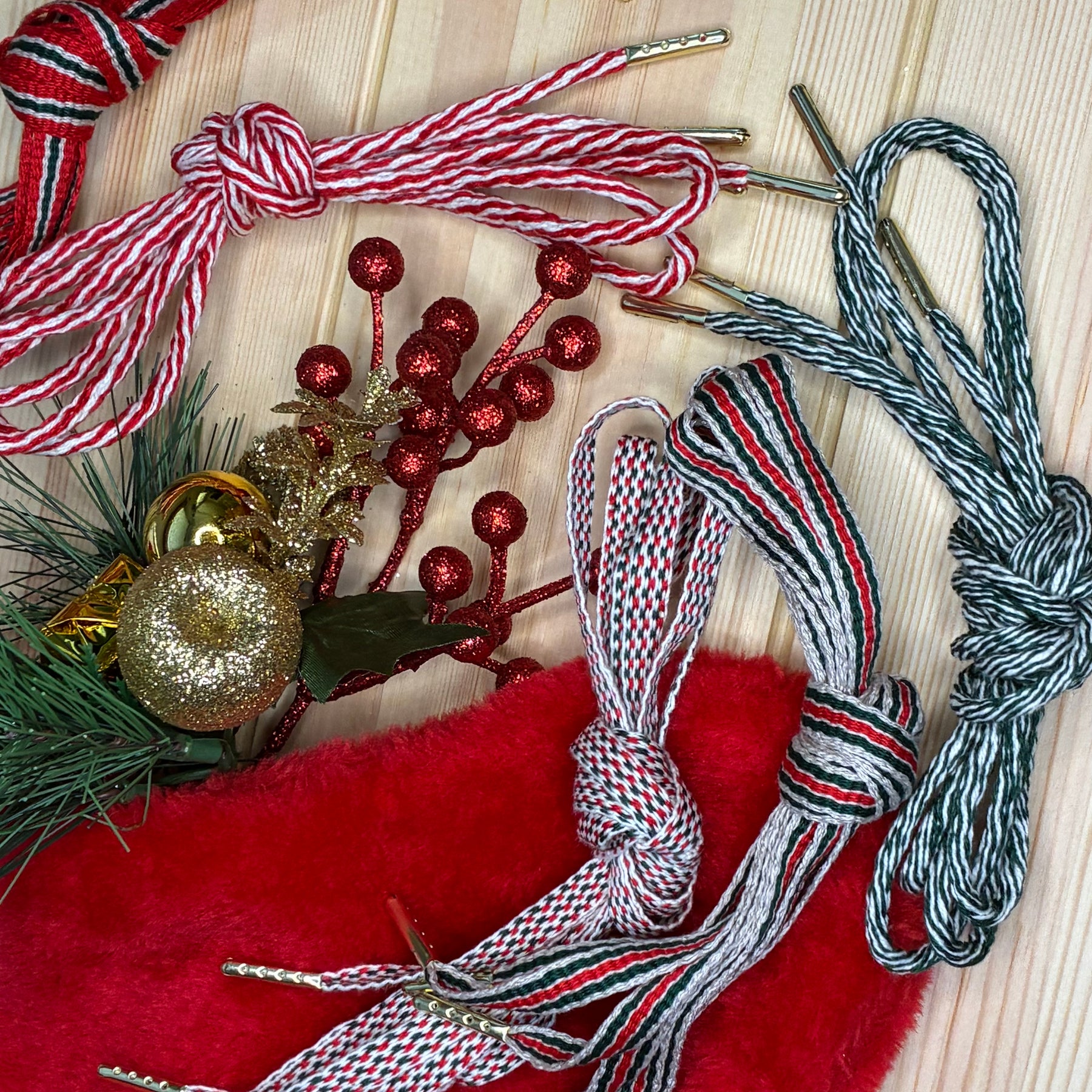 Art of the Lace - Christmas Shoelace Collection