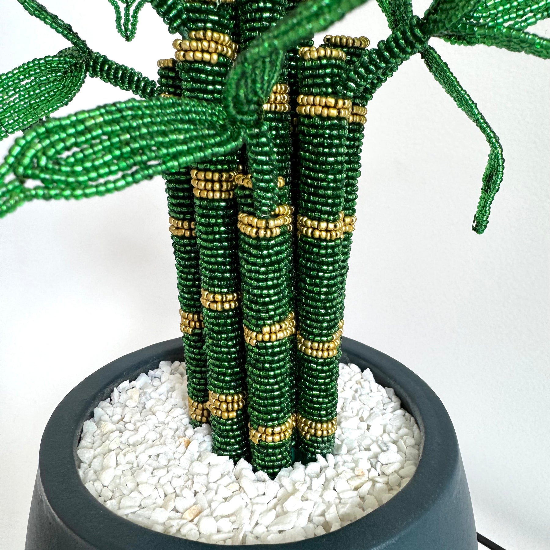 French-beaded Lucky Bamboo