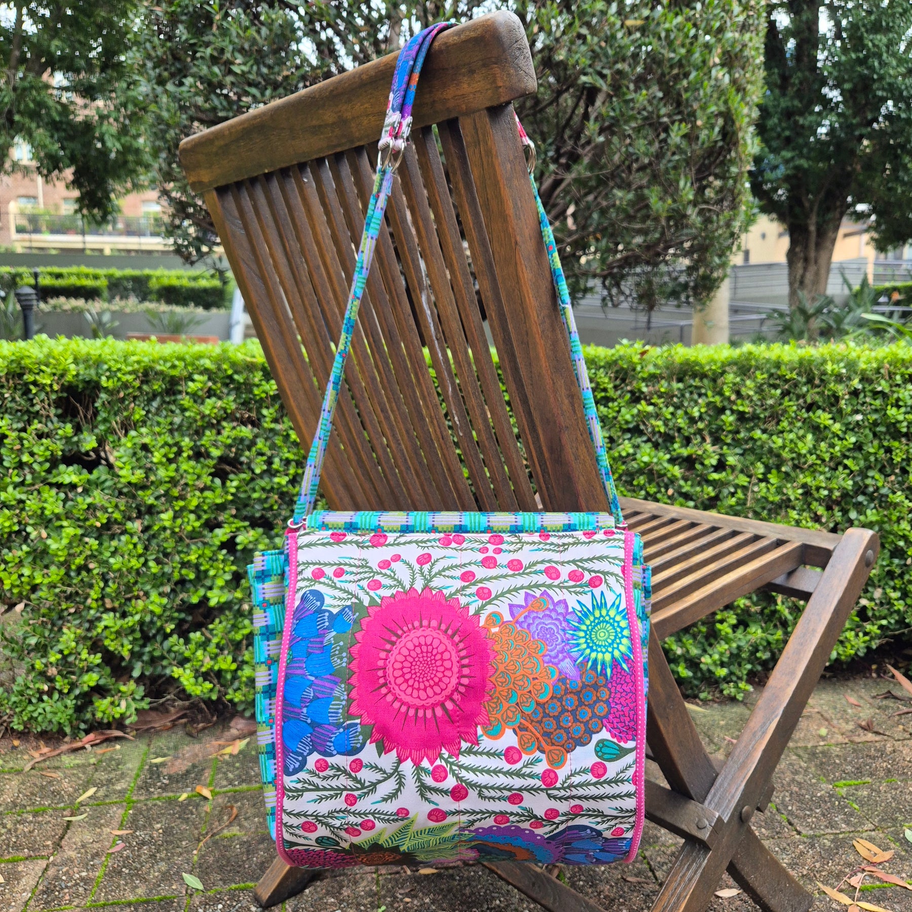 Large Knitting Project Bag – Convertible Shoulder Bag