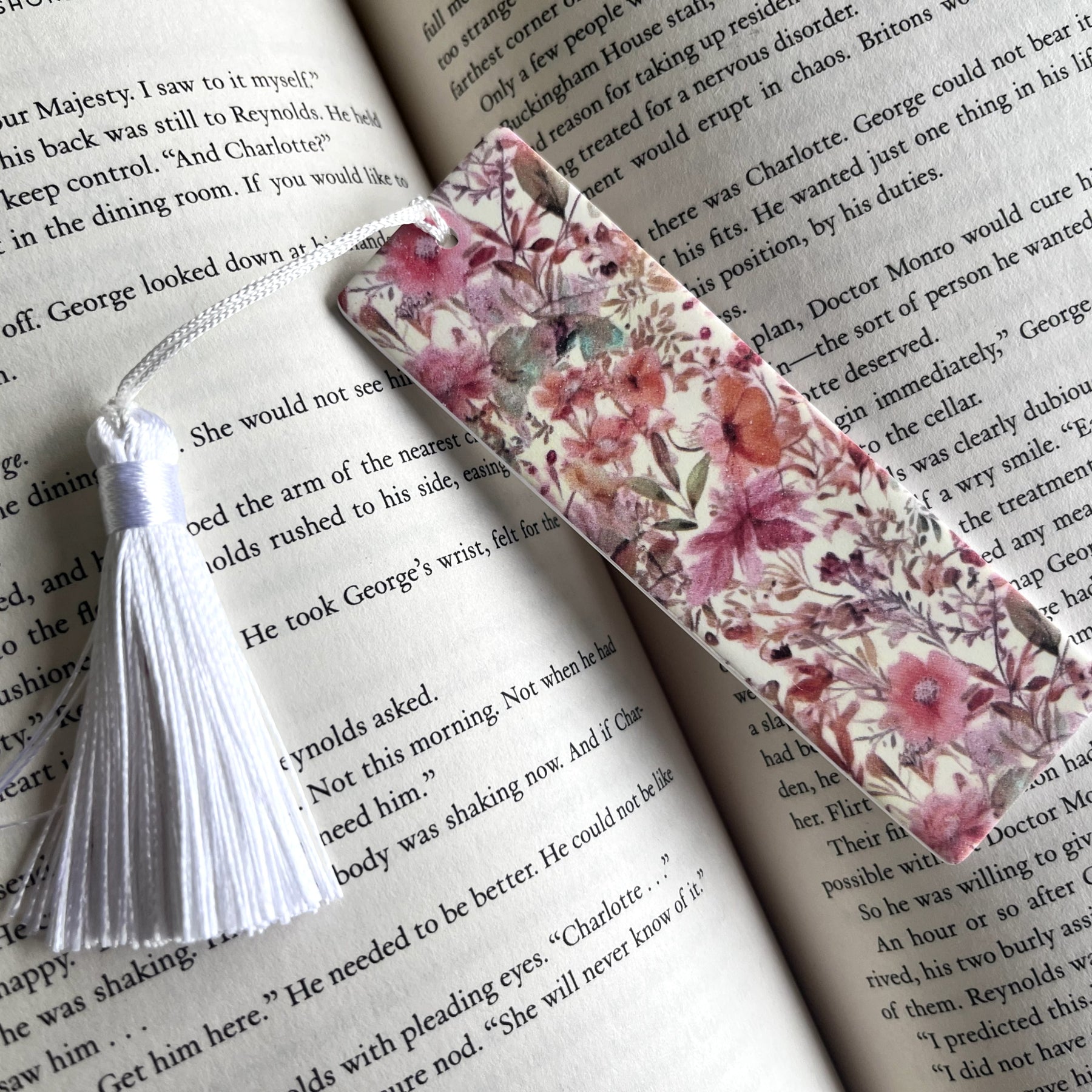 Handmade Bookmarks with Tassel - Polymer Clay - Various Designs