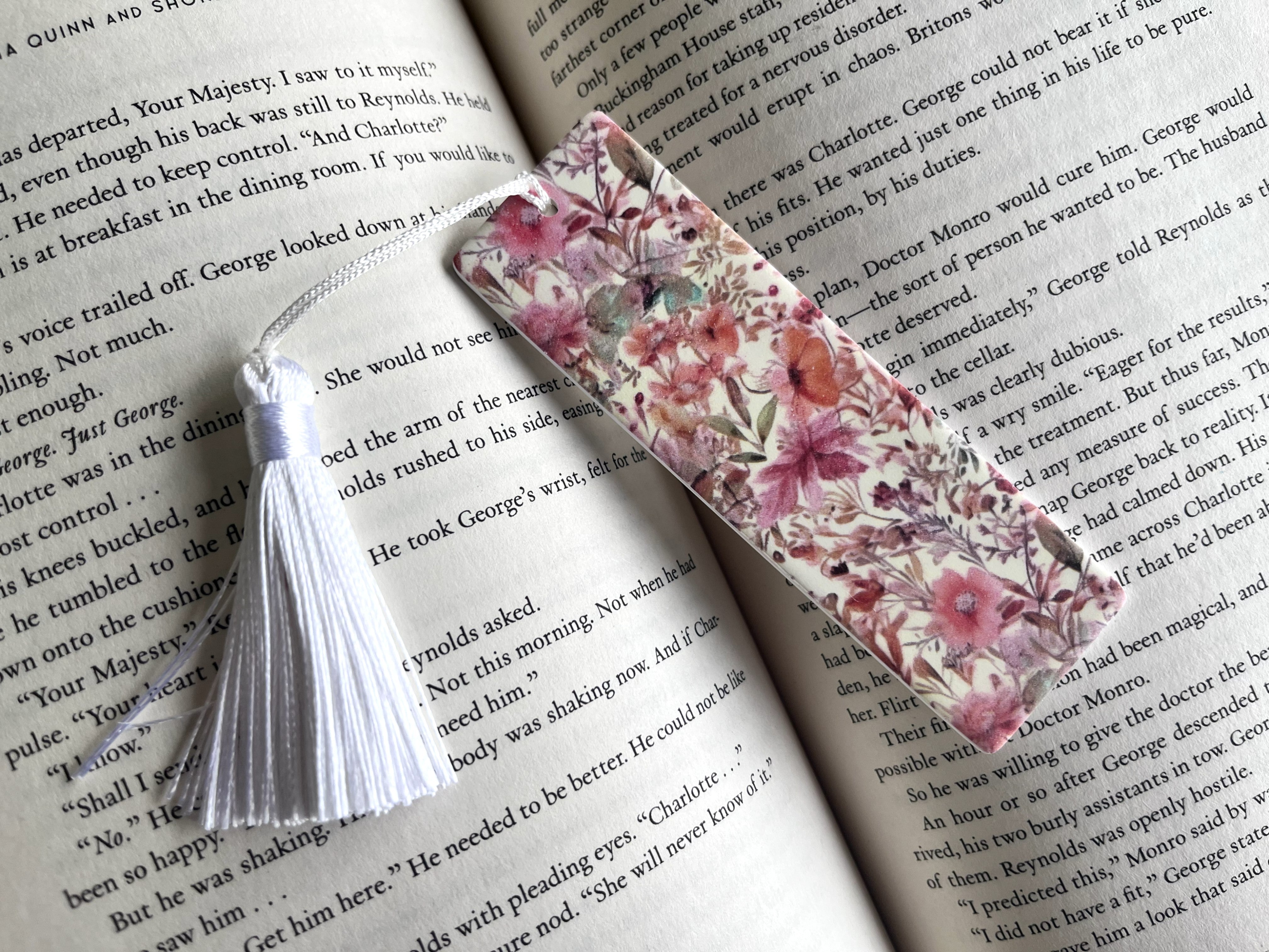 Handmade Bookmarks with Tassel - Polymer Clay - Various Designs