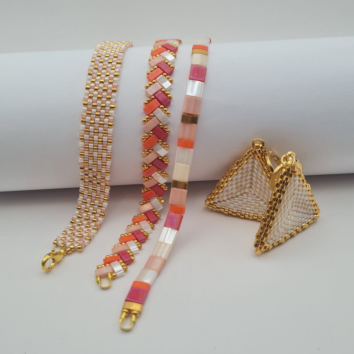 Stacked & Sorted Beaded Bracelet Set