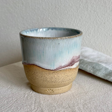 Cove Ceramic Tumbler - Handmade Handleless Cup - 320ml