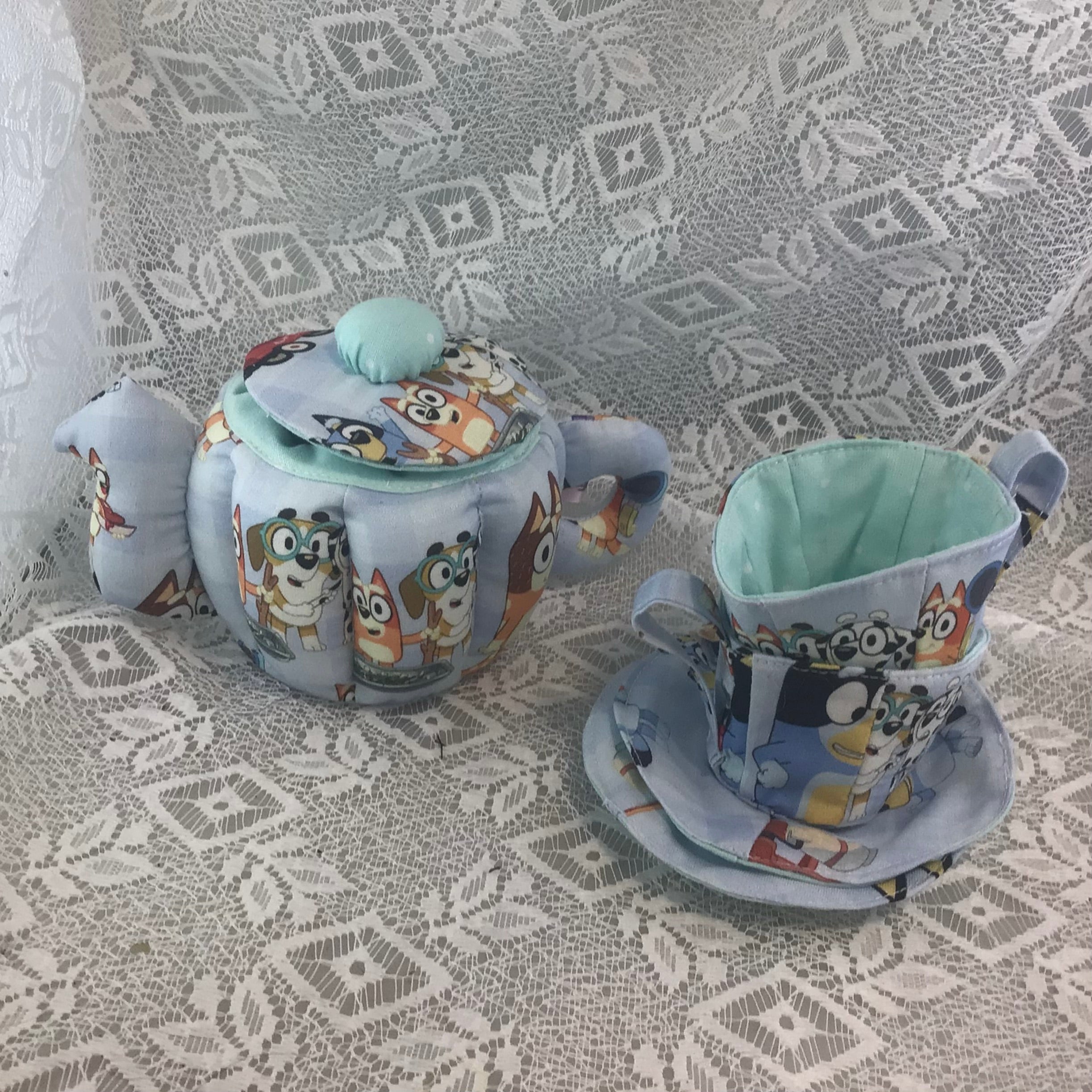 My First Teaset  Bluey Dog