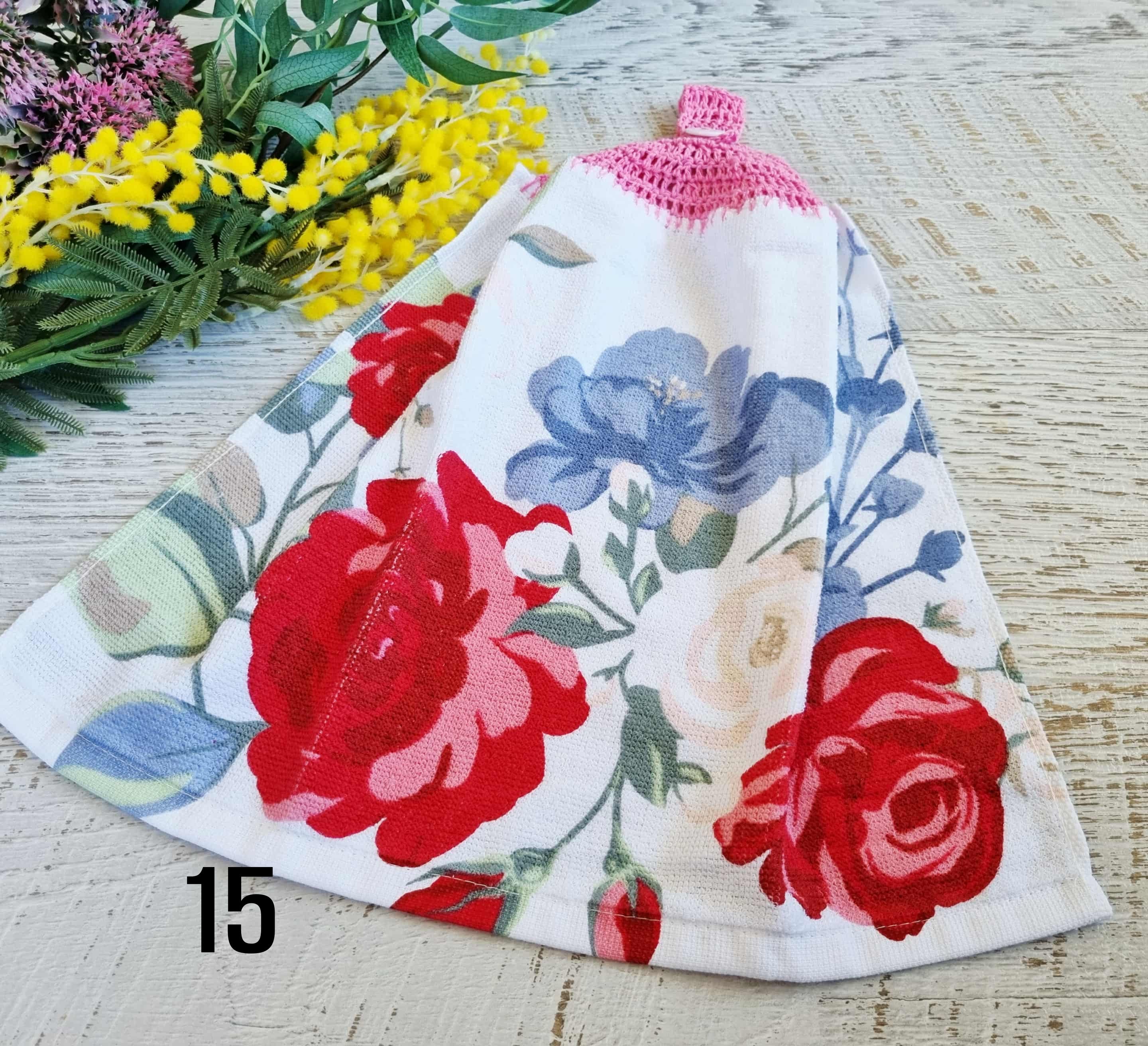 Kitchen Hand Towel | Hanging | Cotton | SINGLE LAYER | 9 Styles - 10-18