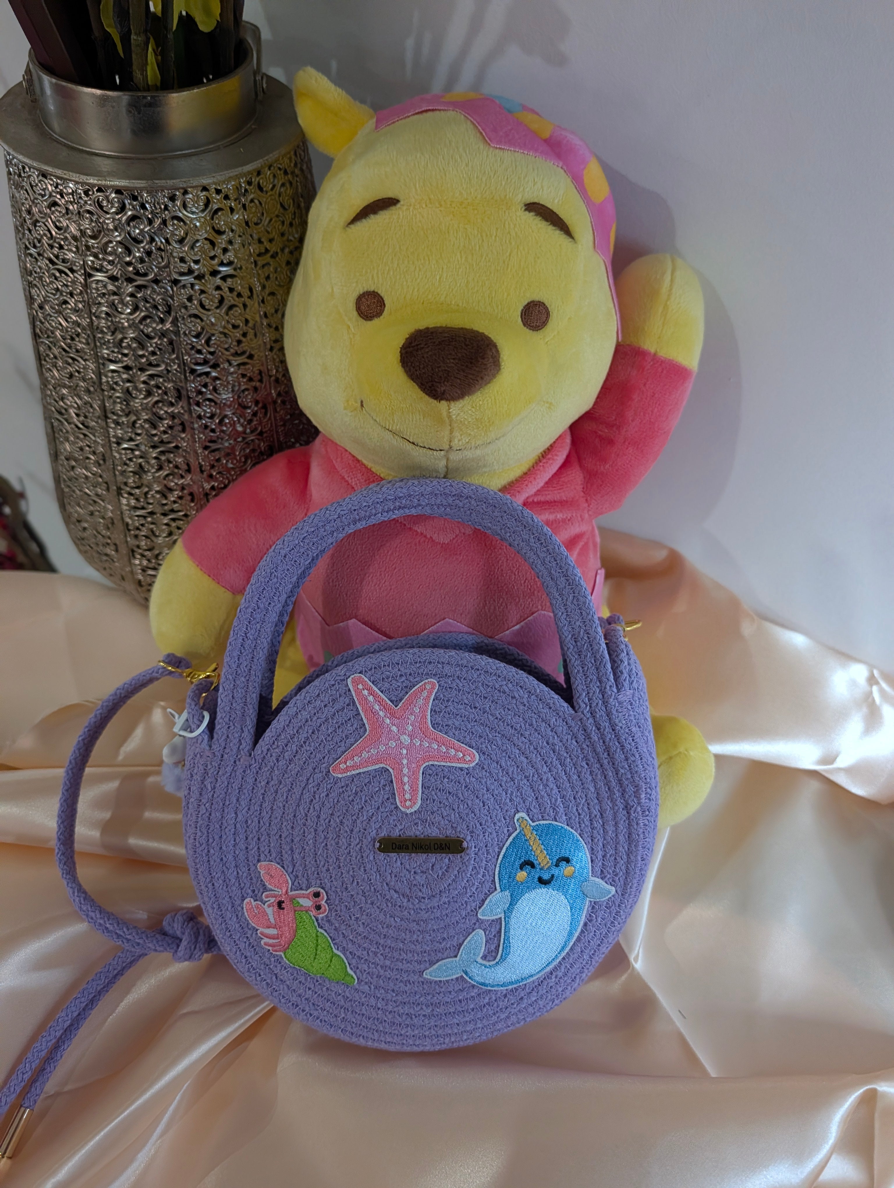 Little Joy Handmade Kids Cotton Cord Bags