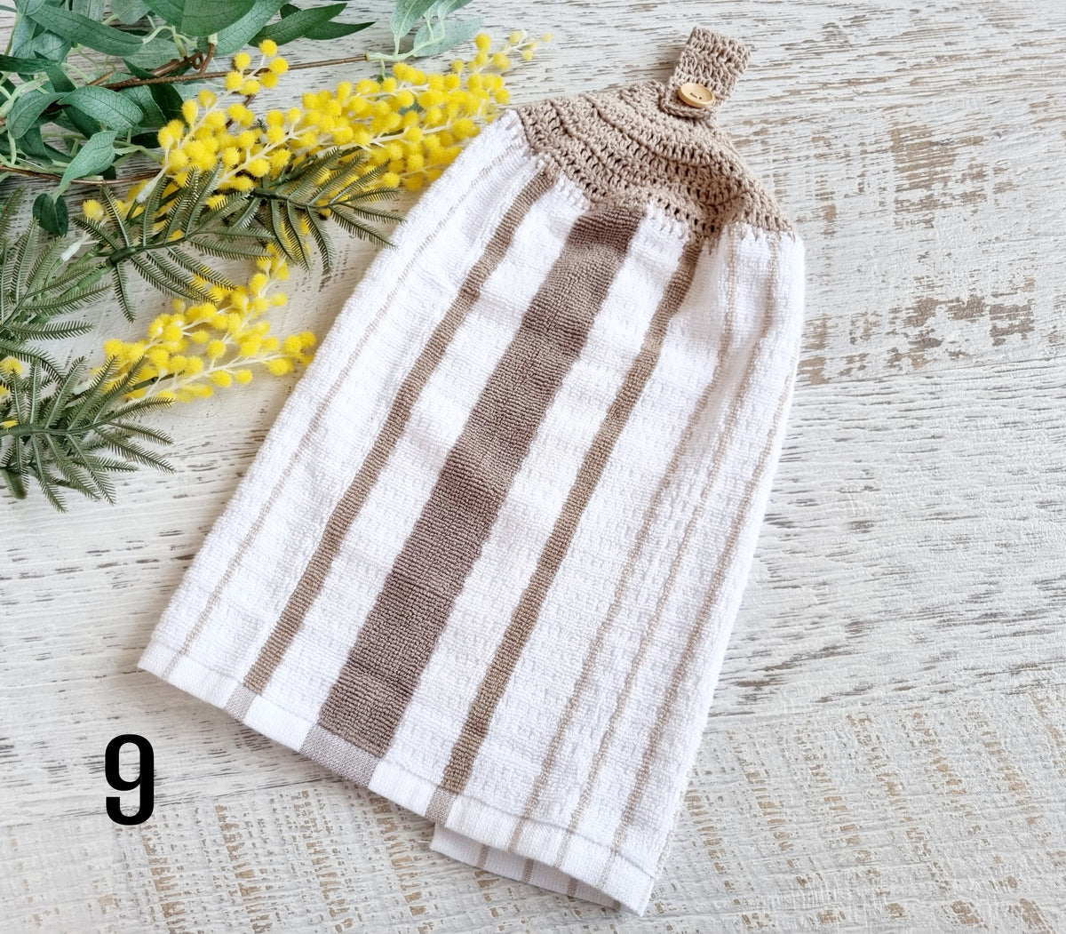 Kitchen Hand Towel | Hanging | Cotton | SINGLE LAYER | 9 Styles - 1-9