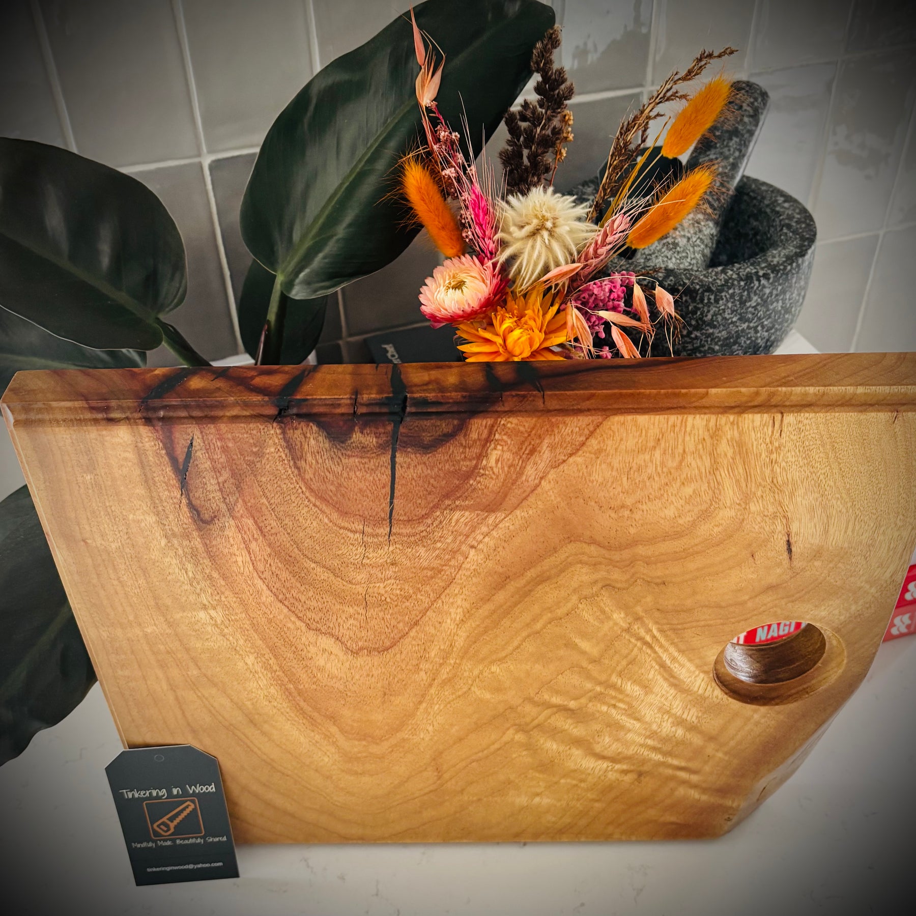 Hardwood Camphor Laurel Charcuterie Board 270x330x35mm