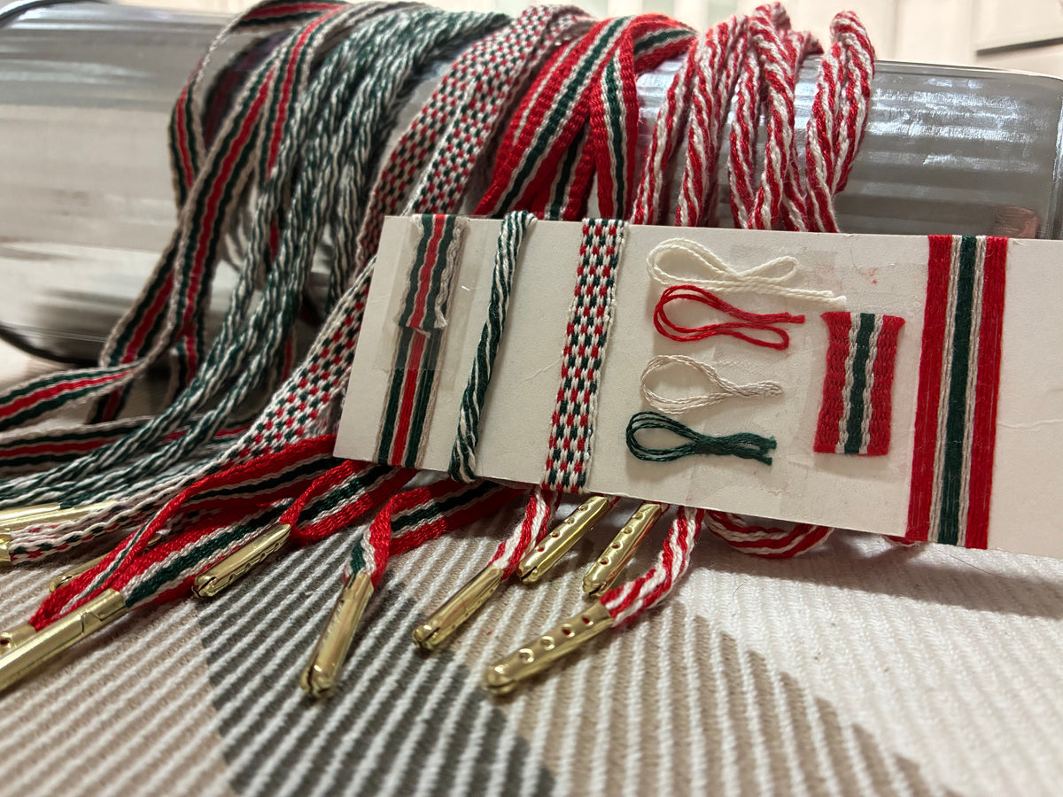 Art of the Lace - Christmas Shoelace Collection