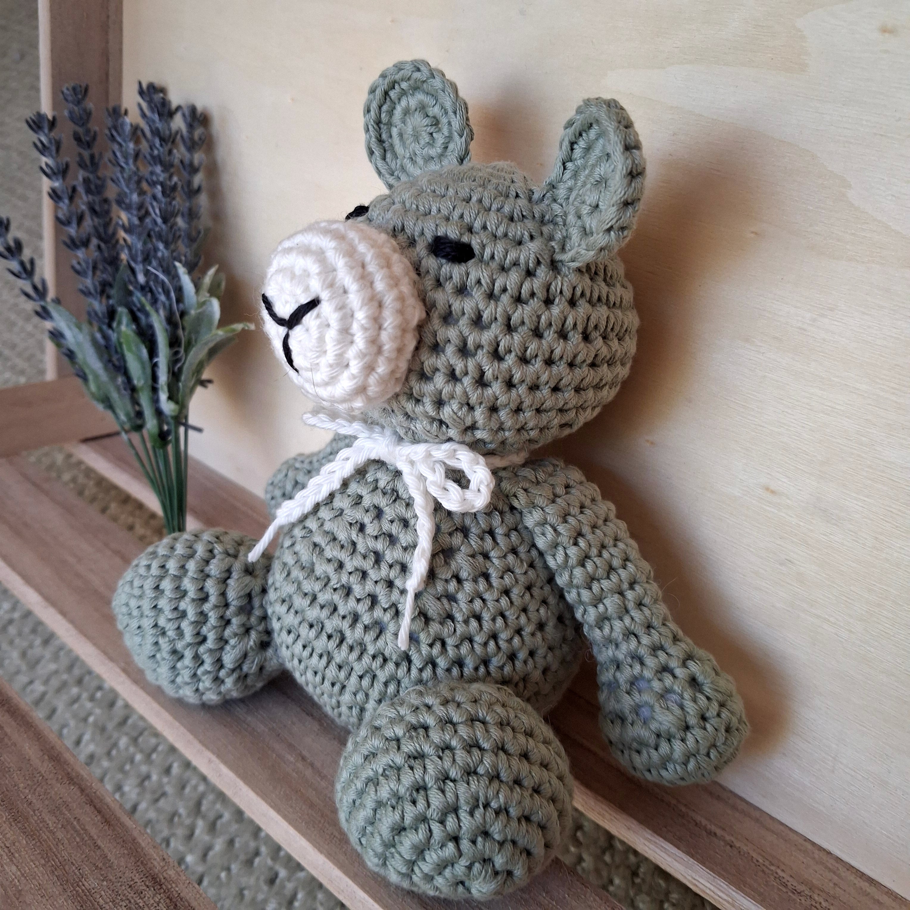 Crochet Little Bear - 100% cotton