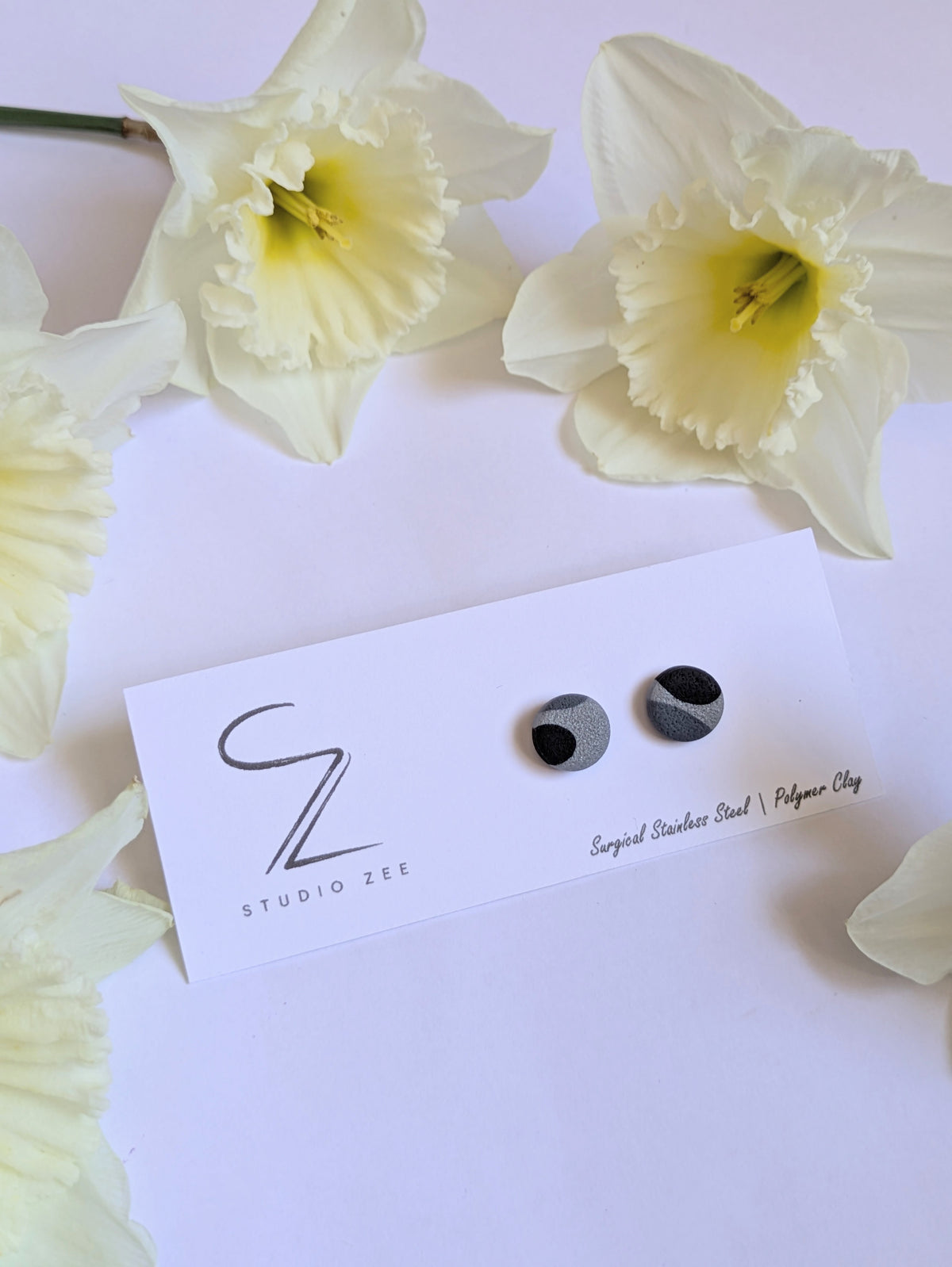 Colourful Stud Earrings