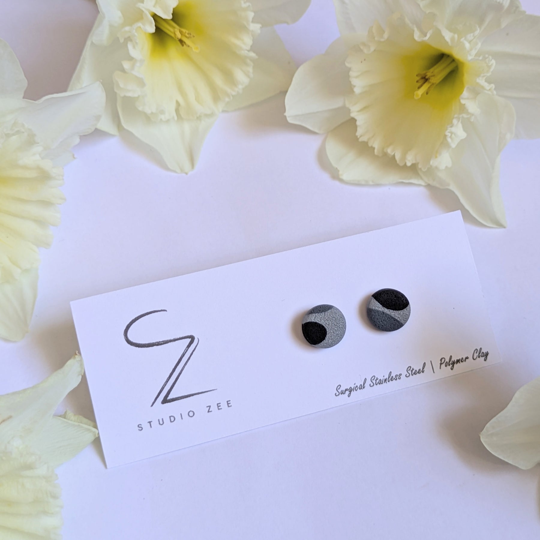 Colourful Stud Earrings