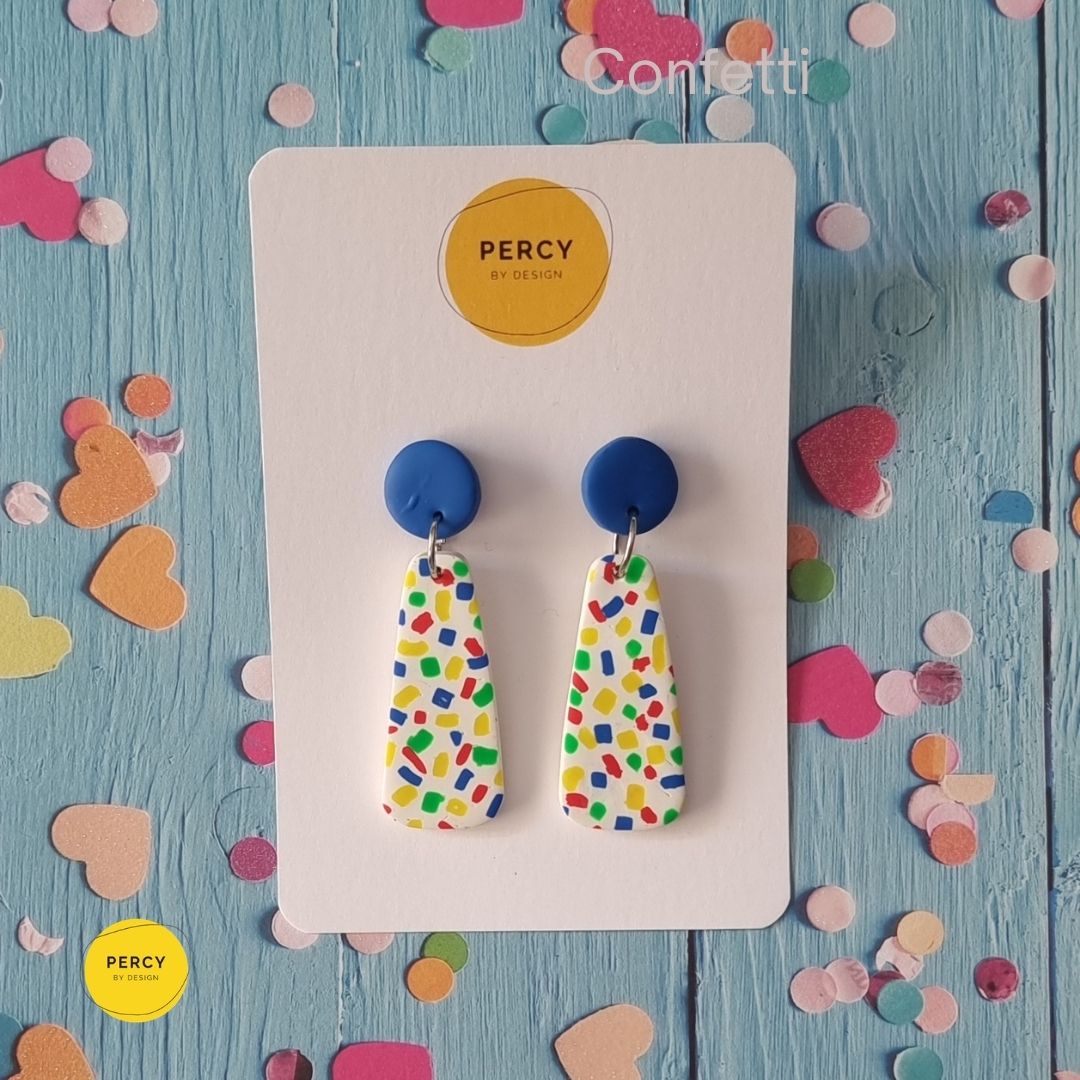 Mid-length dangles | Handmade Colorful Dangle Earrings | Many Styles Available
