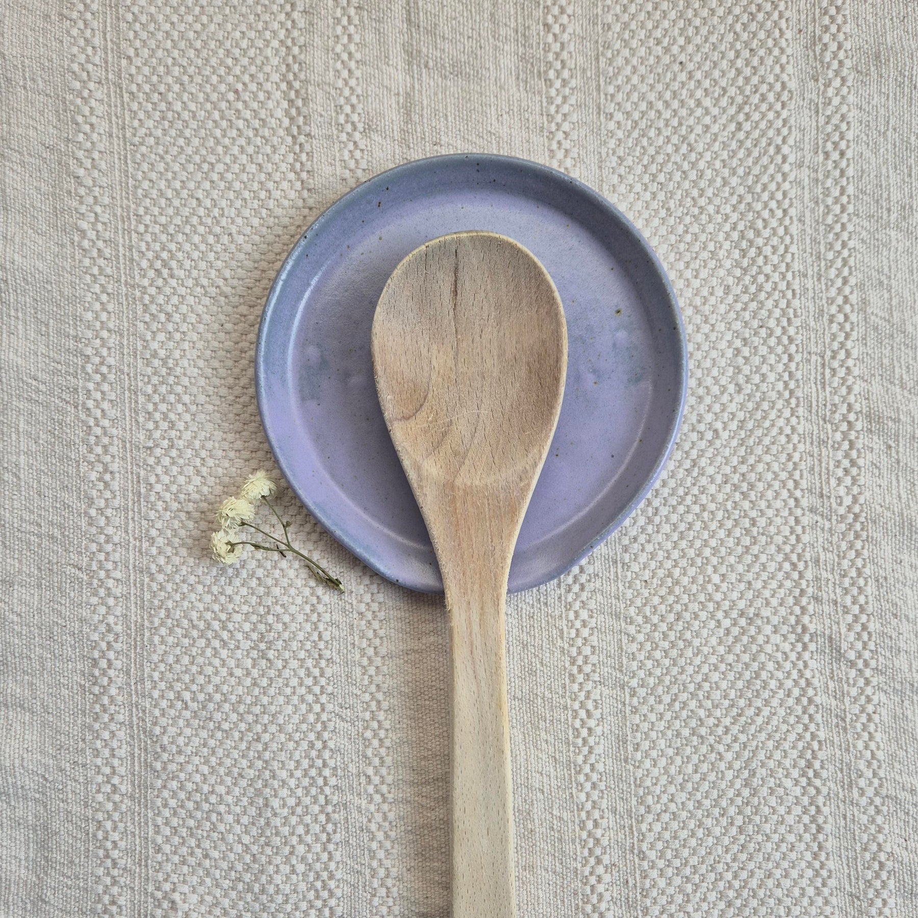 Violet Spoon Rest