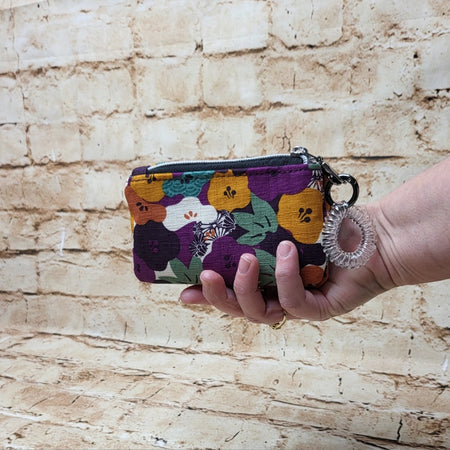 Sally Floral Double Coin Purse