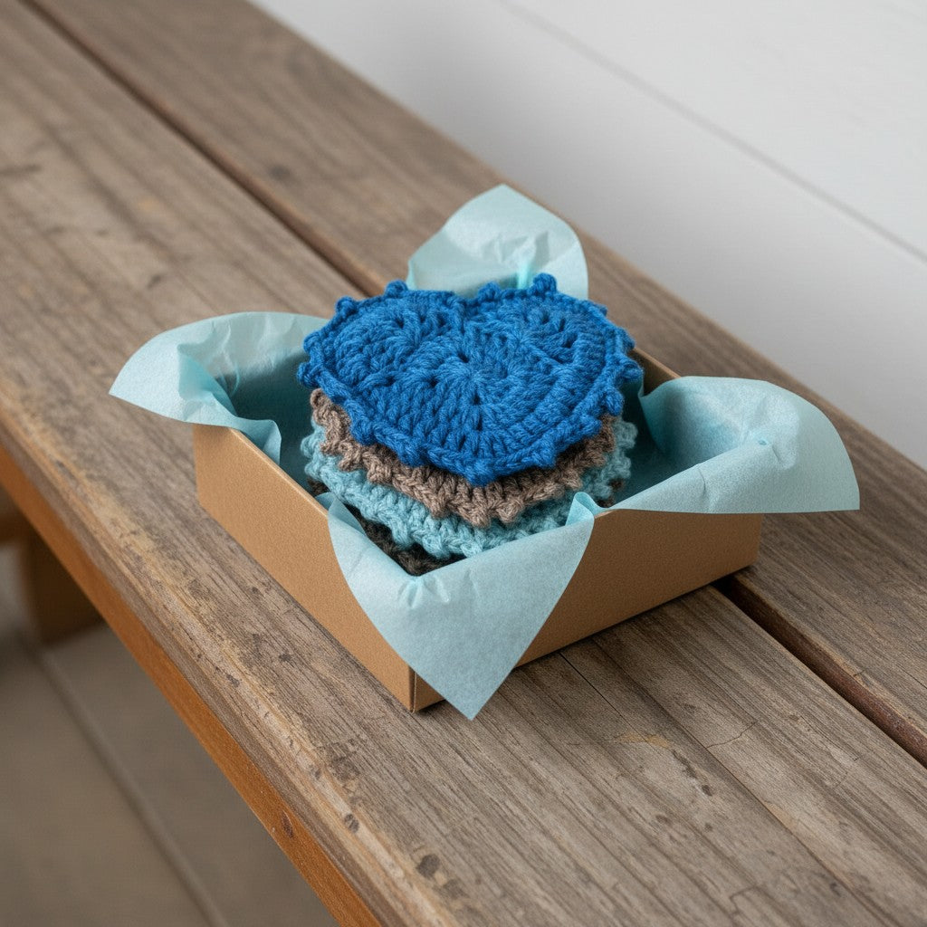 Crochet Heart Bookmark Set of 3 - Book Lover Gift - Heart Bookmark - Teacher Gift