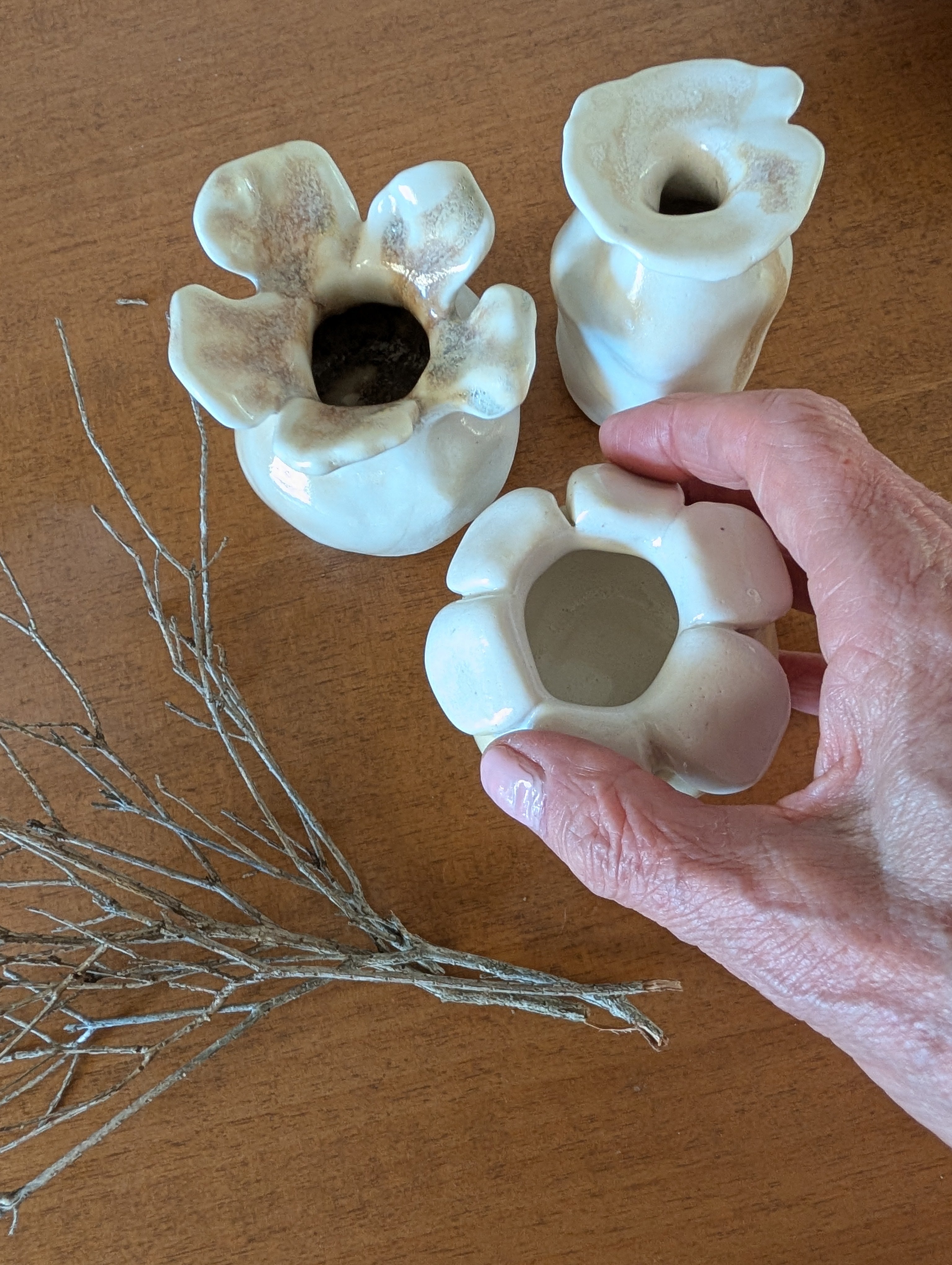 Ceramic Bud Vase set | petite • styling • stems