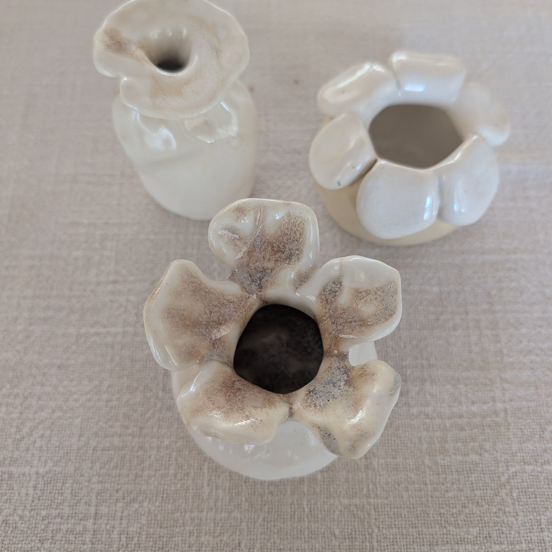 Ceramic Bud Vase set | petite • styling • stems