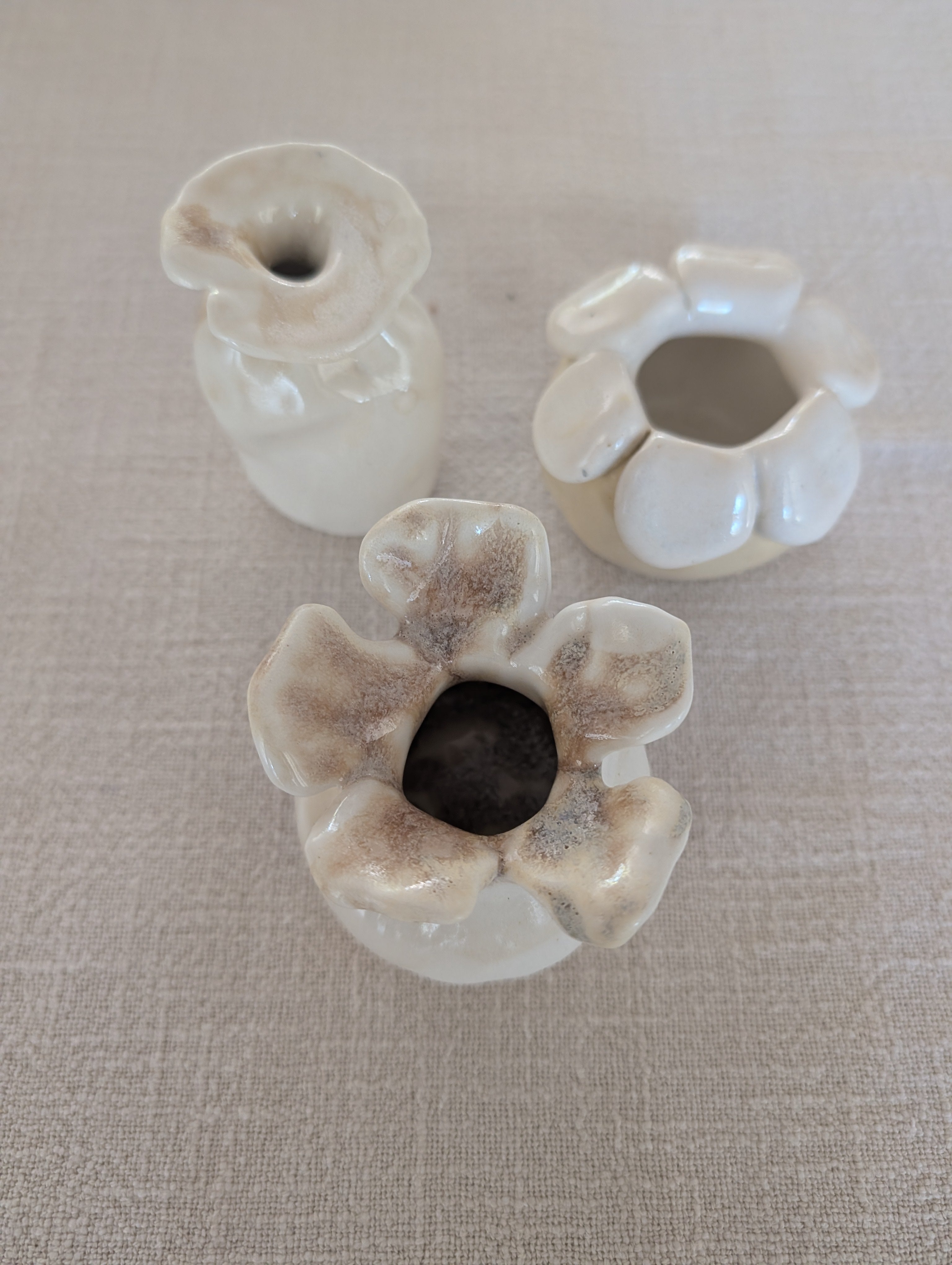 Ceramic Bud Vase set | petite • styling • stems