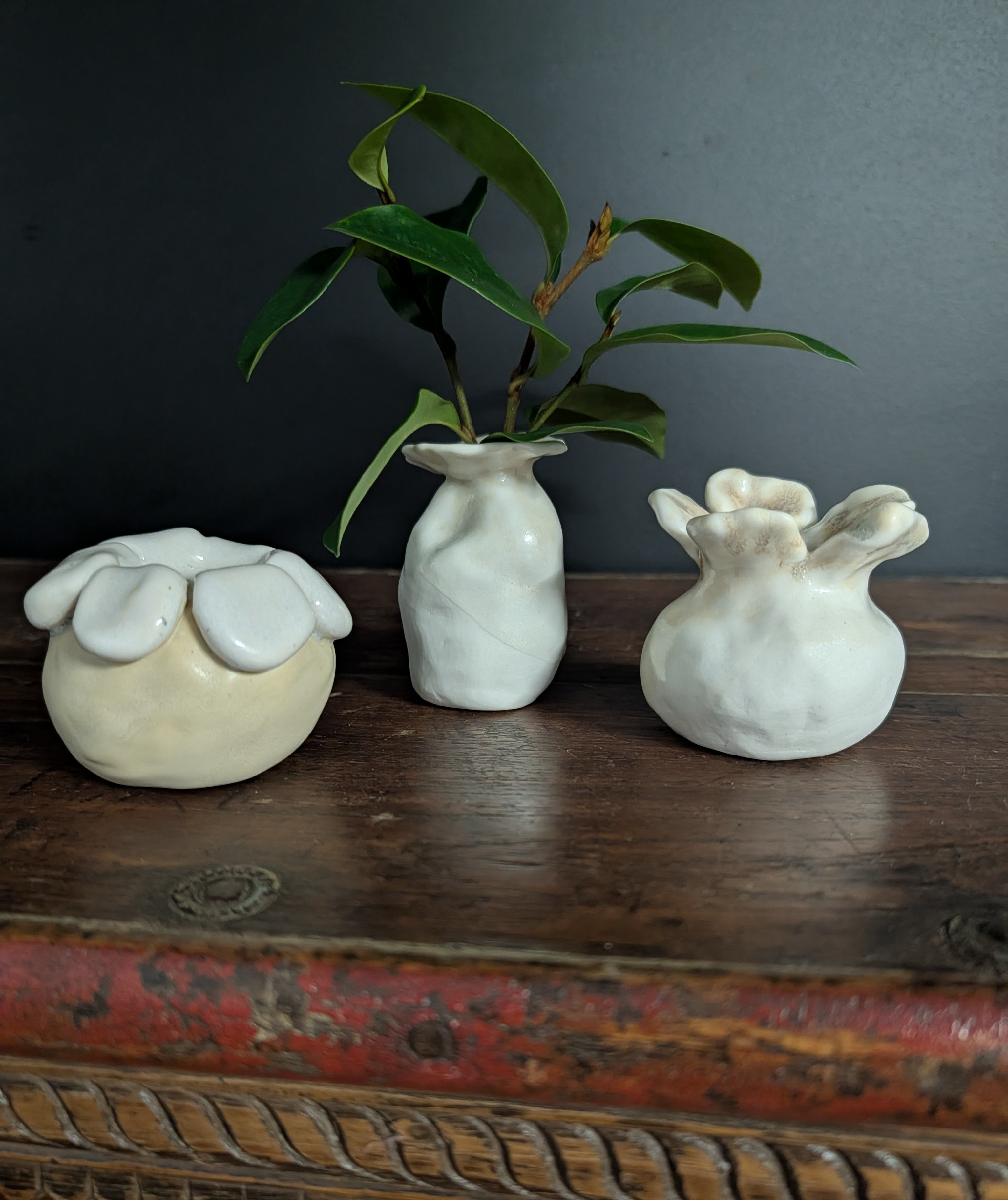 Ceramic Bud Vase set | petite • styling • stems