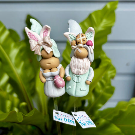 Tiny Gnomes pair - Easter treats